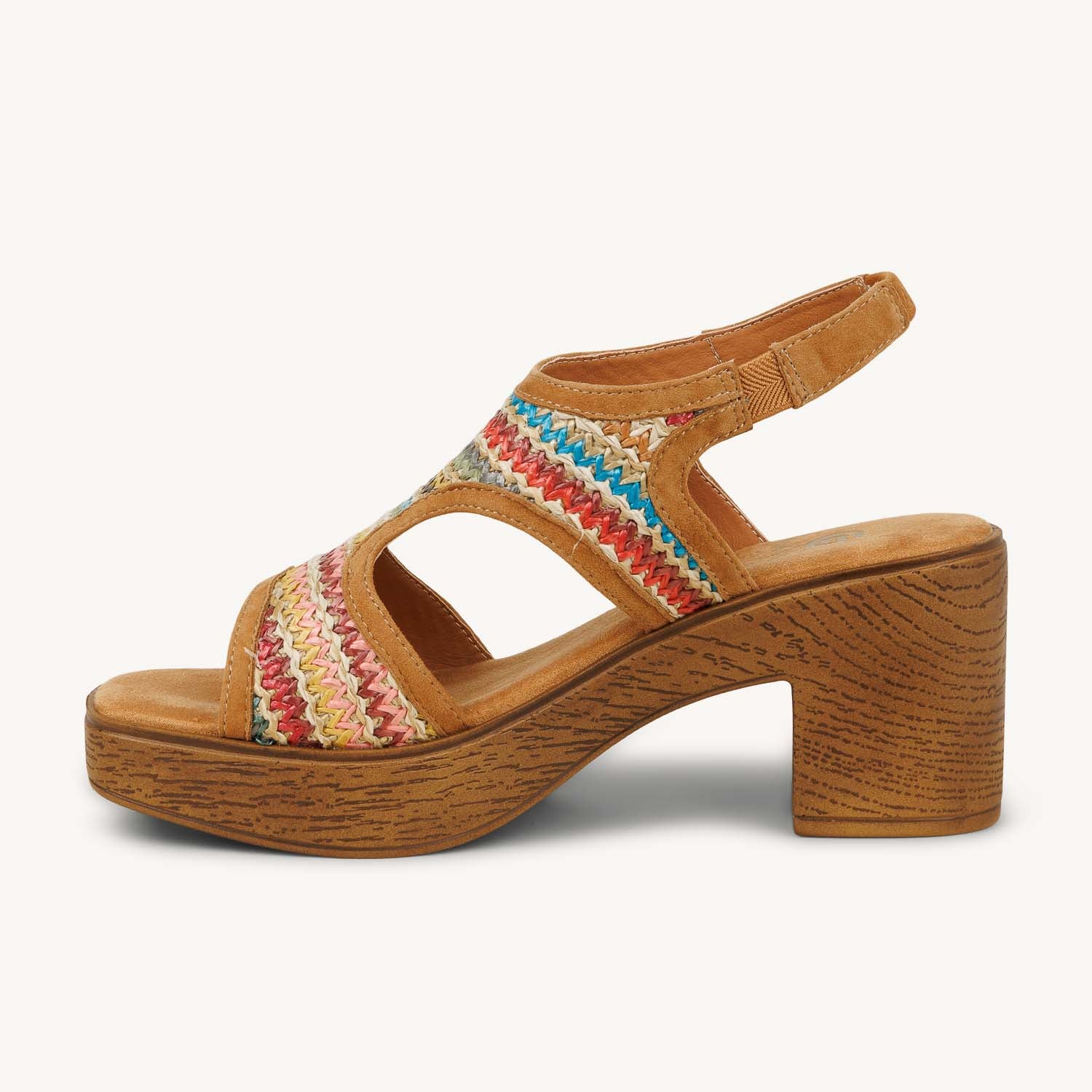Sandales Femme FUGITIVE OMILY Multicolore