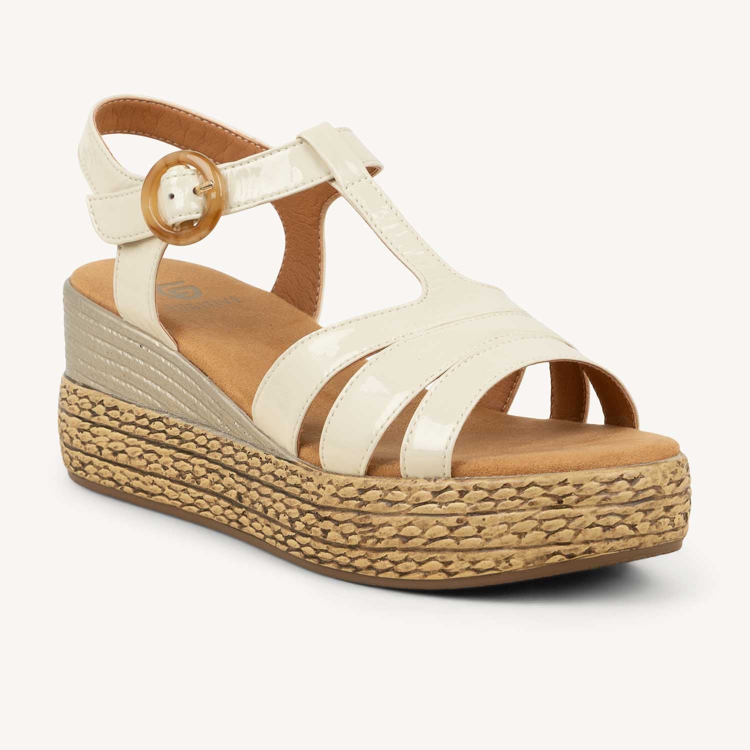 Sandales Femme FUGITIVE OBLIC Blanc