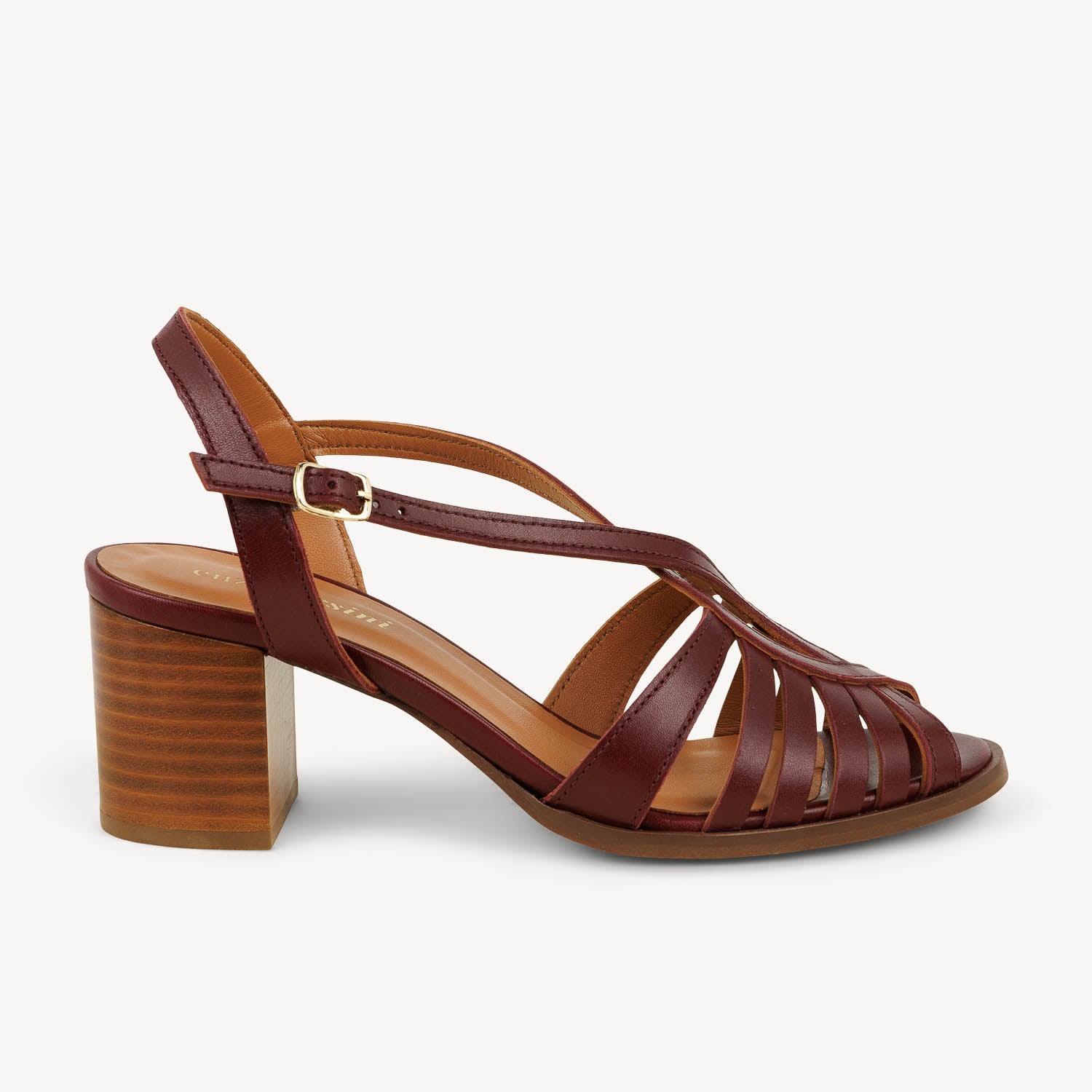 Sandales Femme ENZO VERSINI WECHA Bordeaux