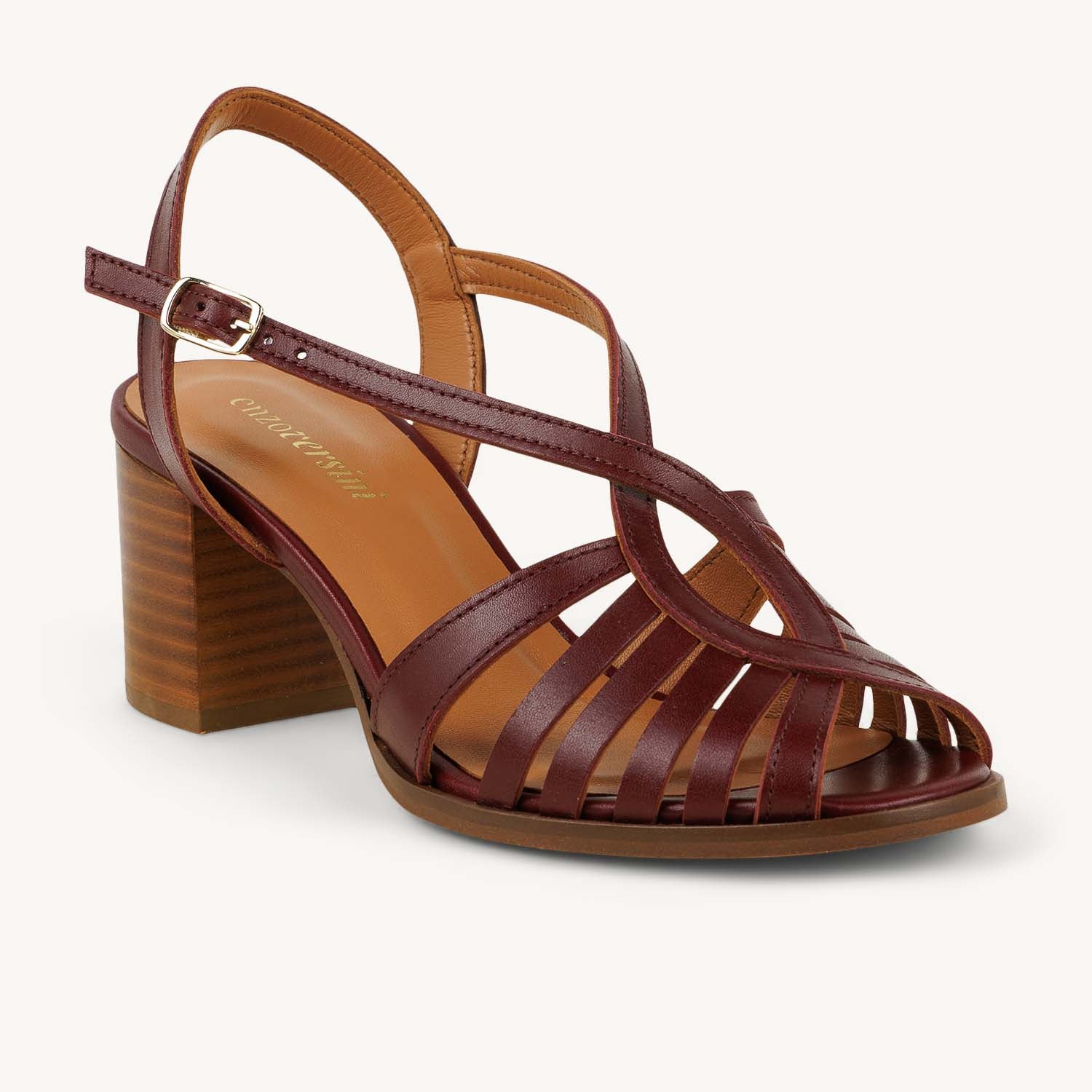 Sandales Femme ENZO VERSINI WECHA Bordeaux