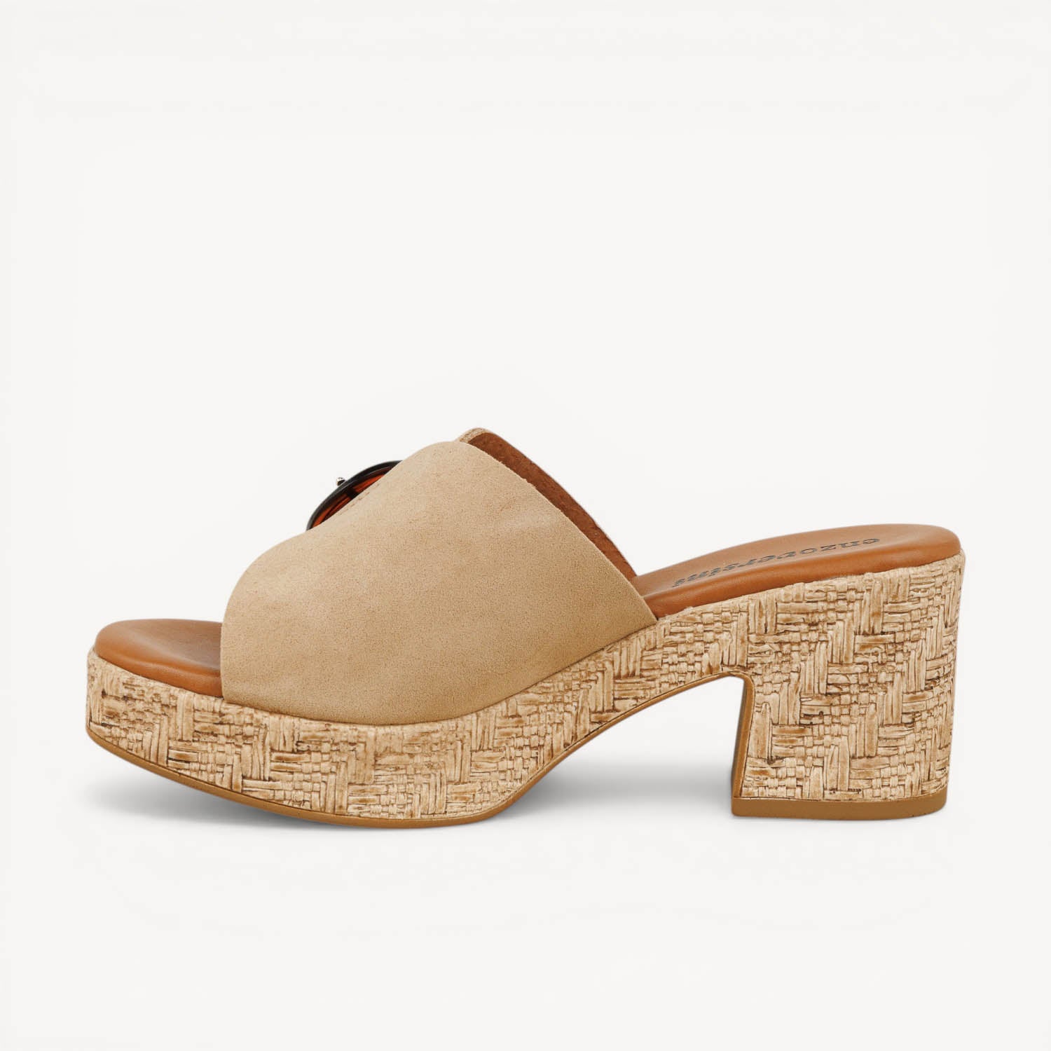 Mules Femme ENZO VERSINI KAOMUL Beige