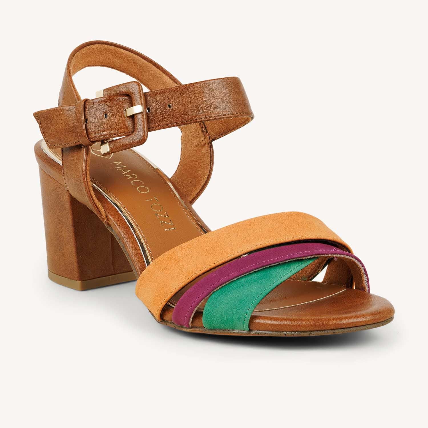 Sandales Femme MARCO TOZZI 28325 - MAMULY Marron