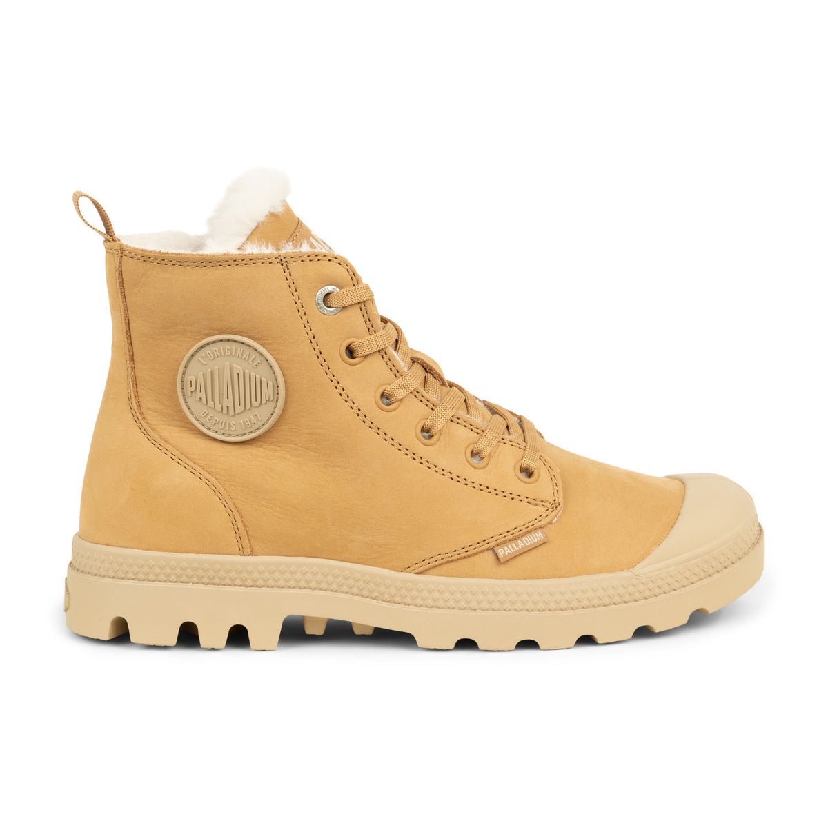 Baskets Femme PALLADIUM PAMPA HI ZWLW Beige
