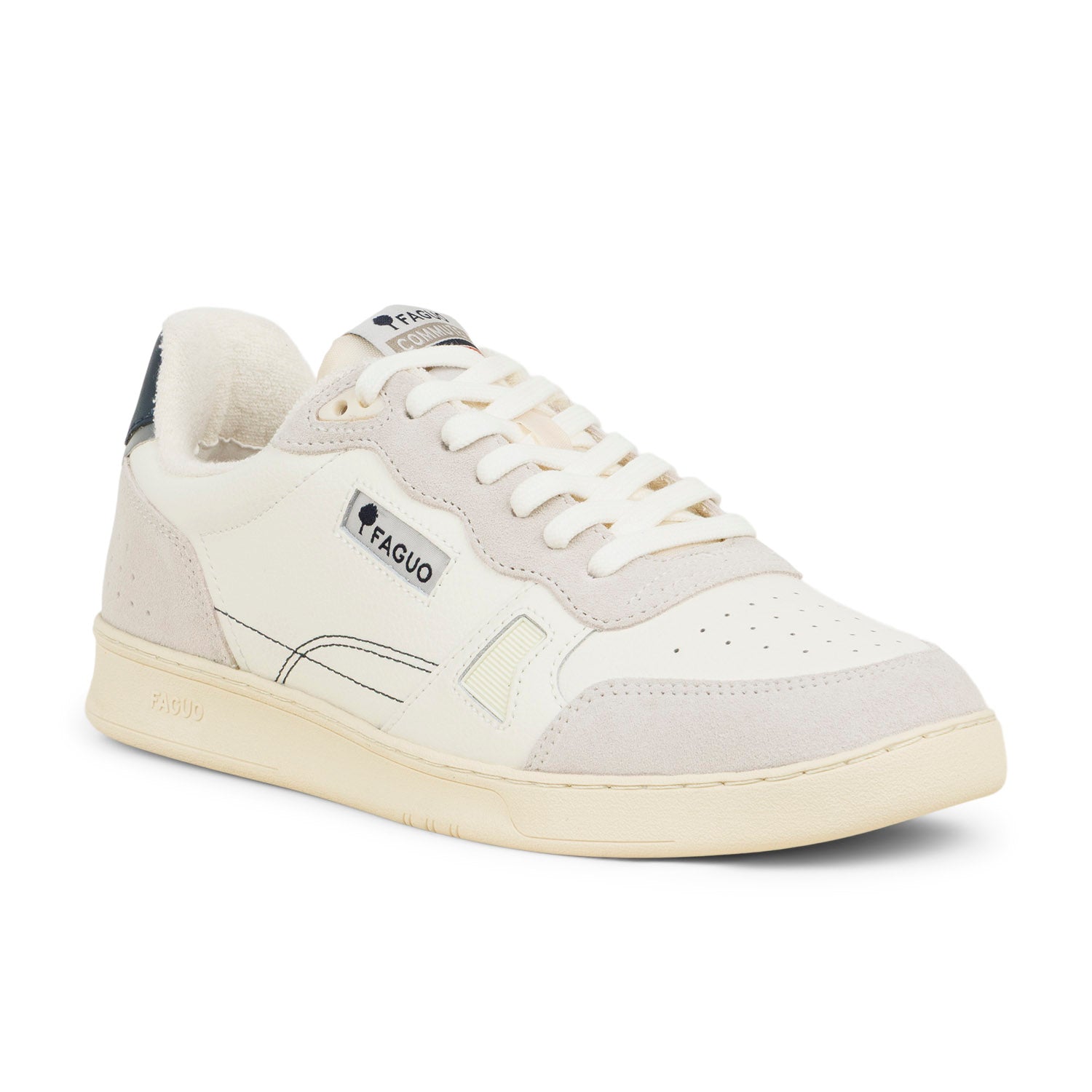 Baskets Homme FAGUO COMMUTE 1 Blanc
