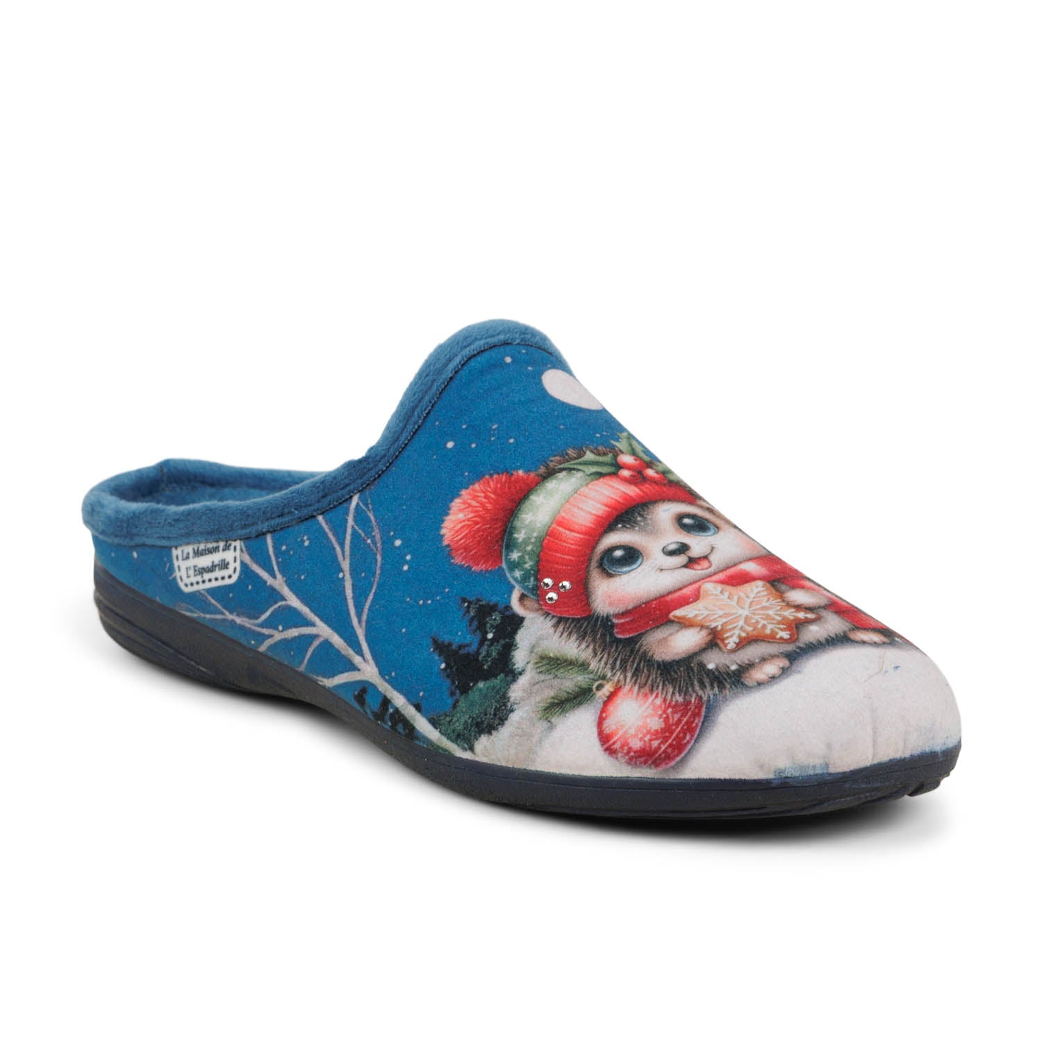 Chaussons Femme LA MAISON DE L'ESPADRILLE HERIMULE Bleu