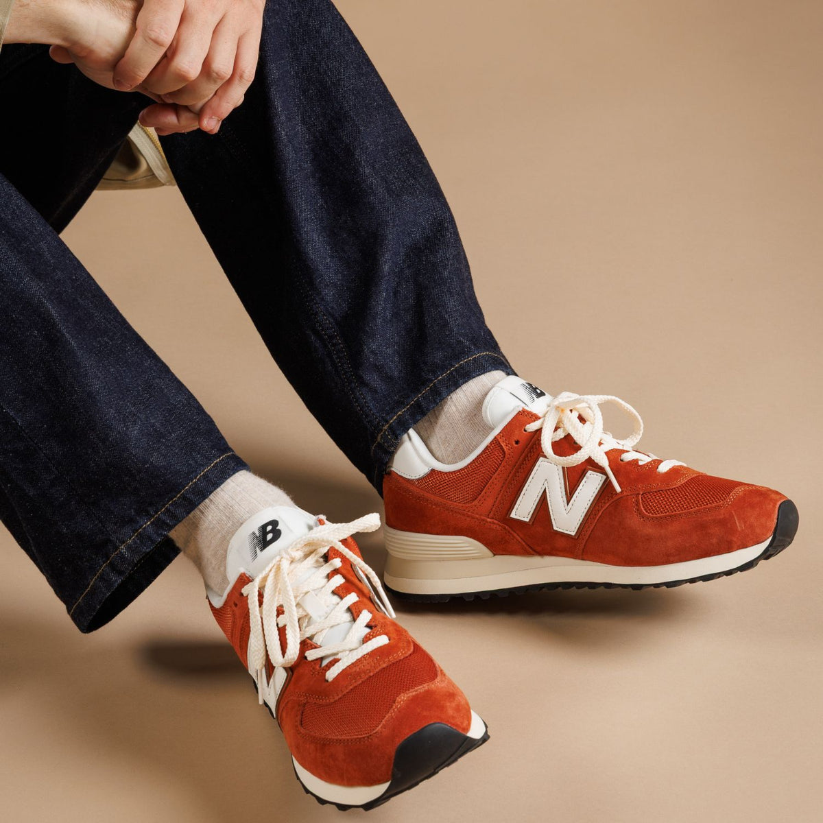 Sneakers U574 NEW BALANCE Homme Orange