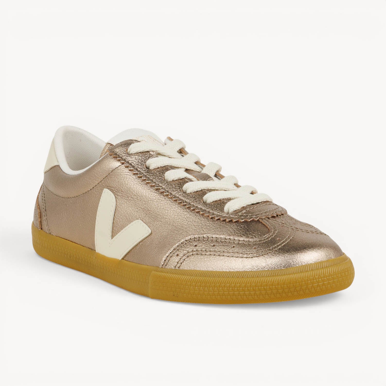 Sneakers Femme VEJA VOLLEY Or/Bronze