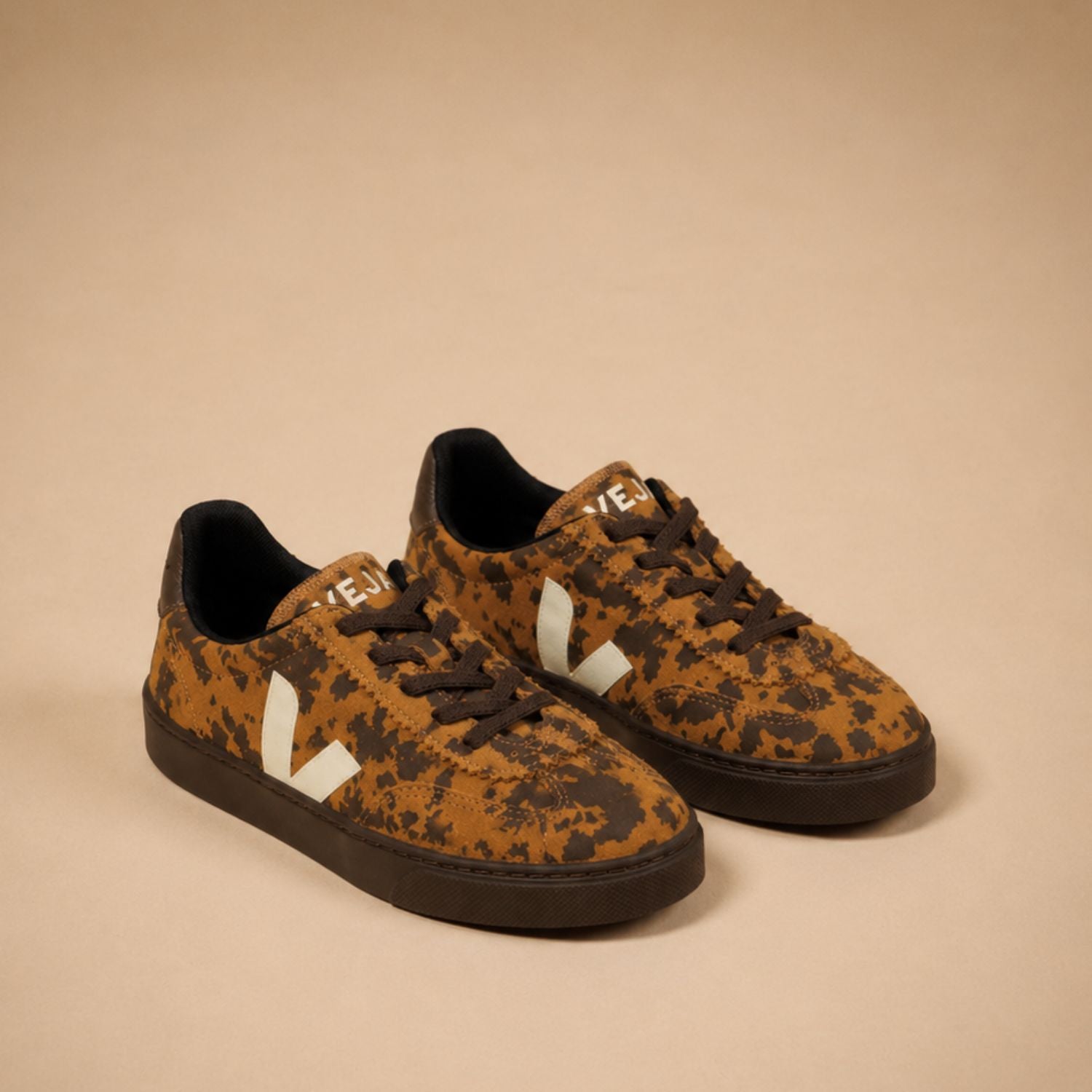 Sneakers SMALL VOLLEY VEJA Enfant Marron