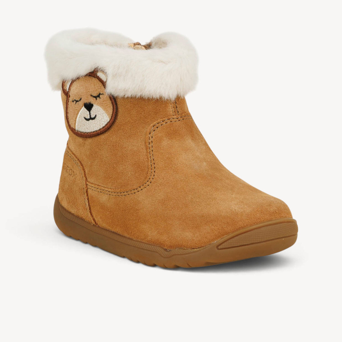 Boots et bottines Enfant GEOX MACCHIA WARM Beige