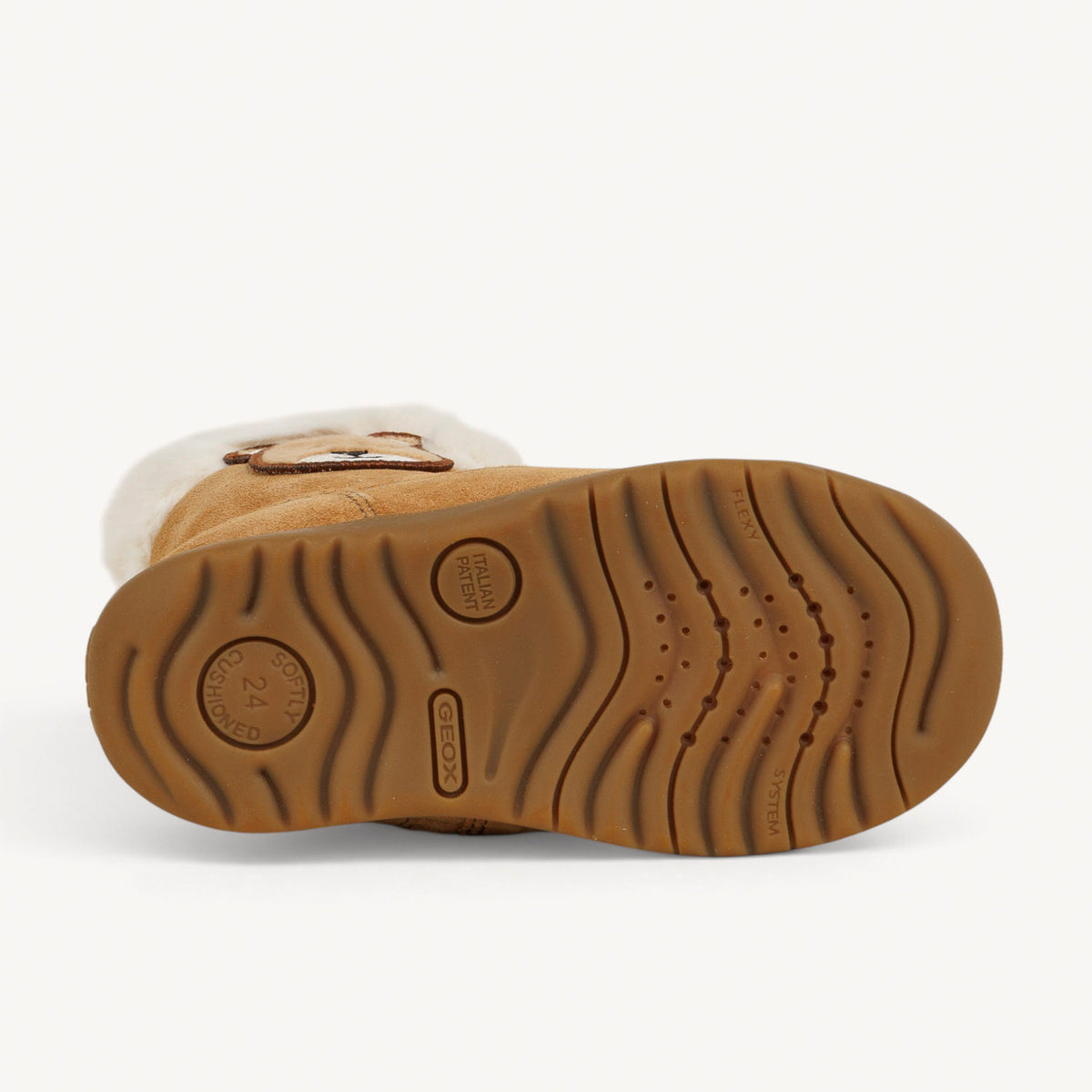 Boots et bottines Enfant GEOX MACCHIA WARM Beige