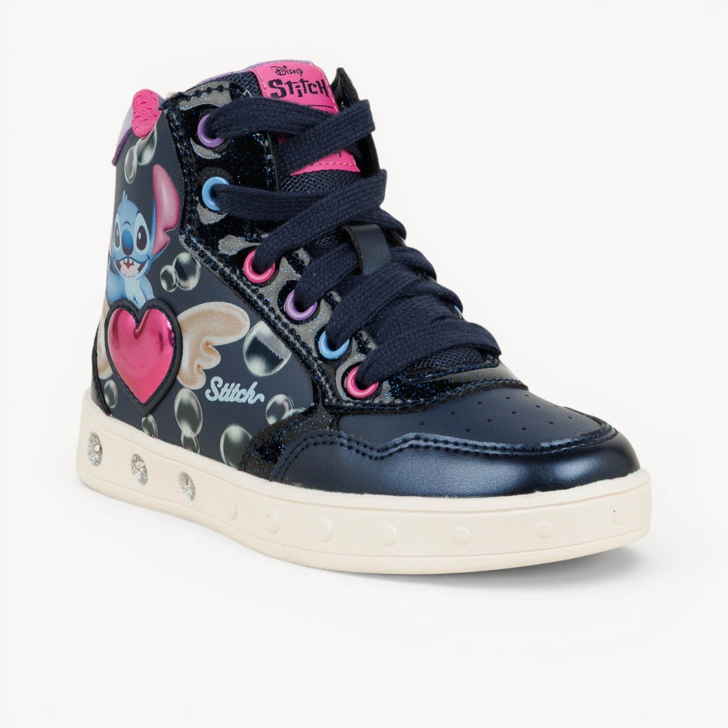 Chaussures montantes Enfant GEOX J668WE - SKYLIN GIRL Bleu