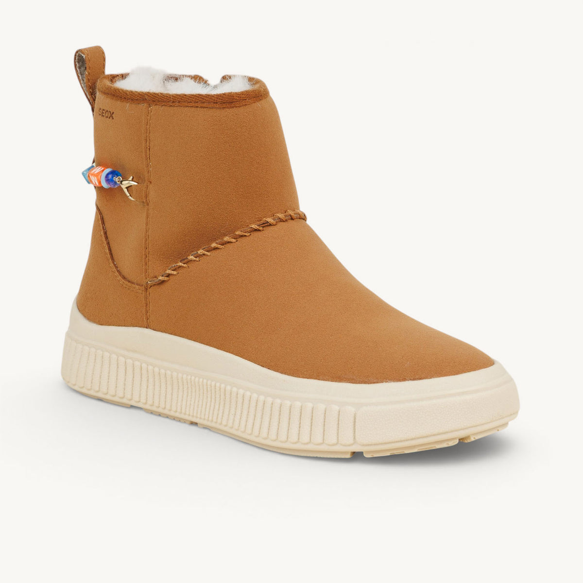 Boots et bottines Enfant GEOX LAQUINNY FOURRE Beige