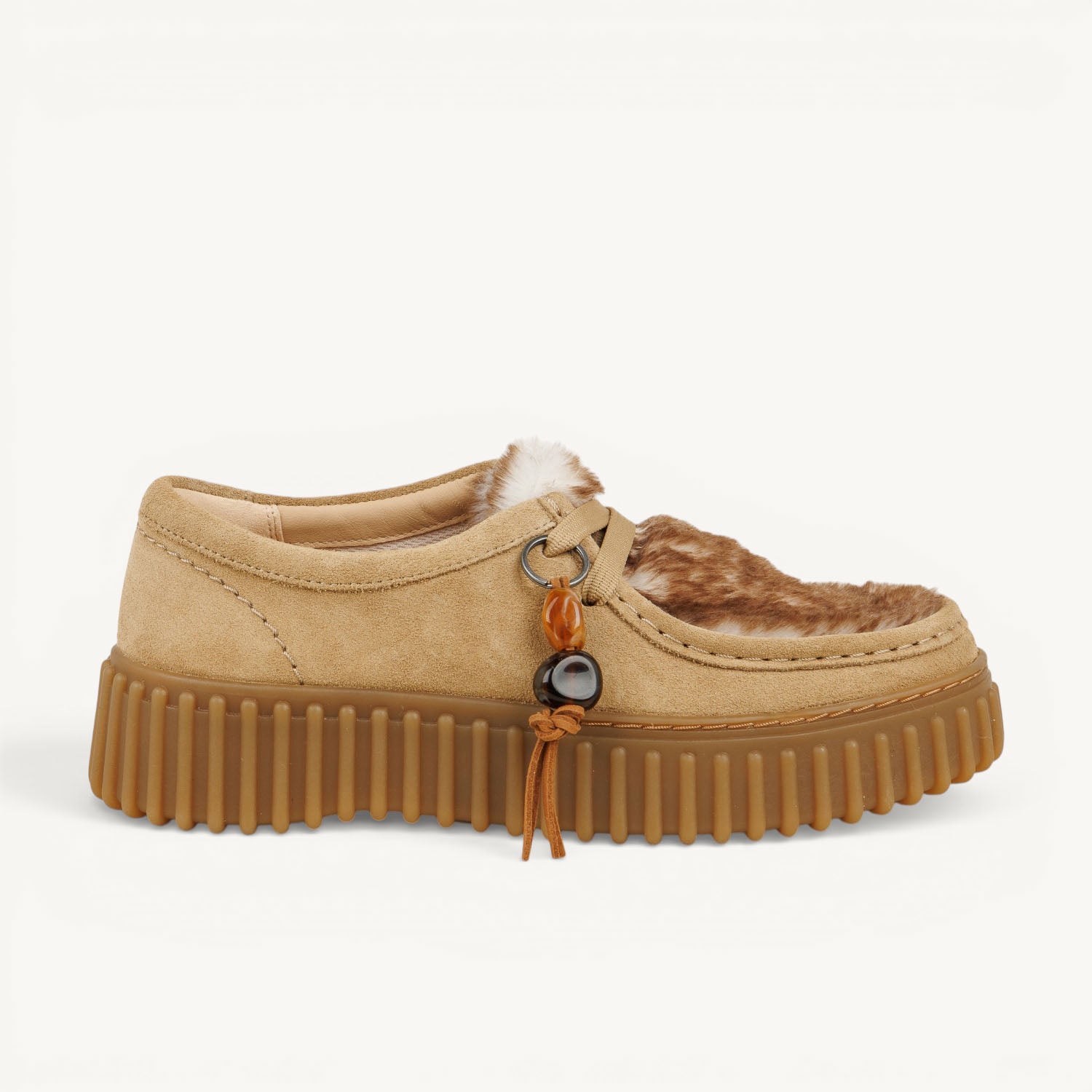 Derbies Femme CLARKS TORHILL BEE WARM Beige