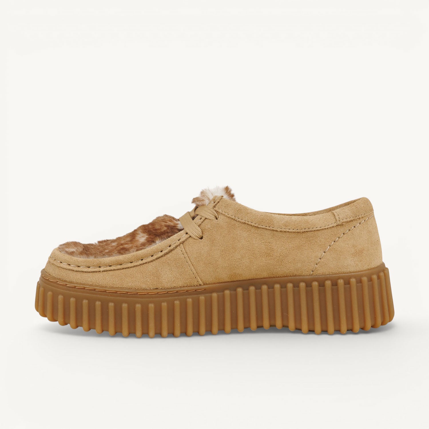 Derbies Femme CLARKS TORHILL BEE WARM Beige