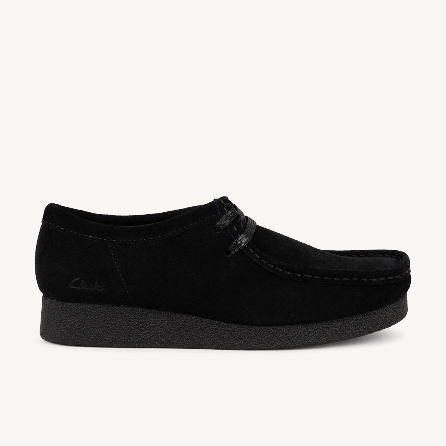Derbies Femme CLARKS WALLABEE EVO Noir