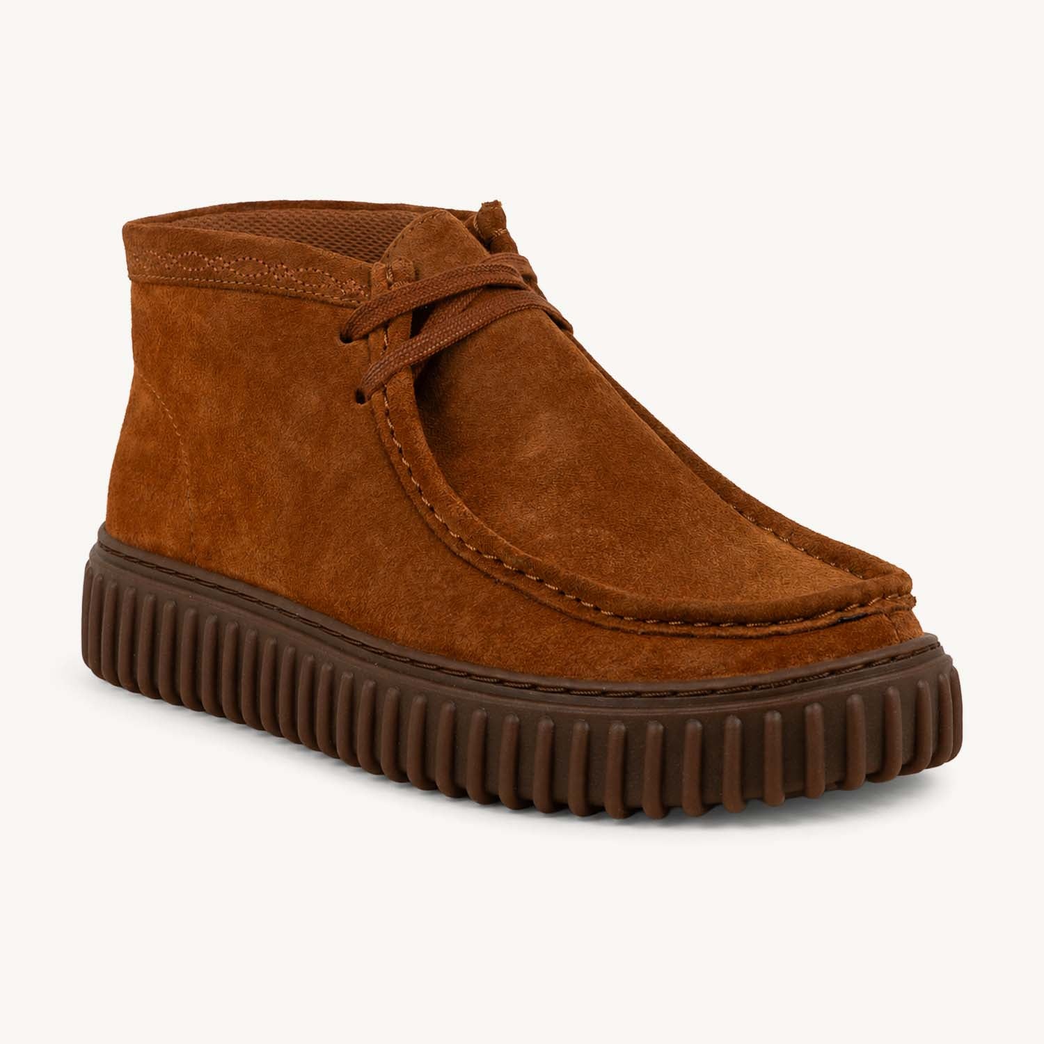 Derbies et Richelieus Homme CLARKS TORHILL HI Marron