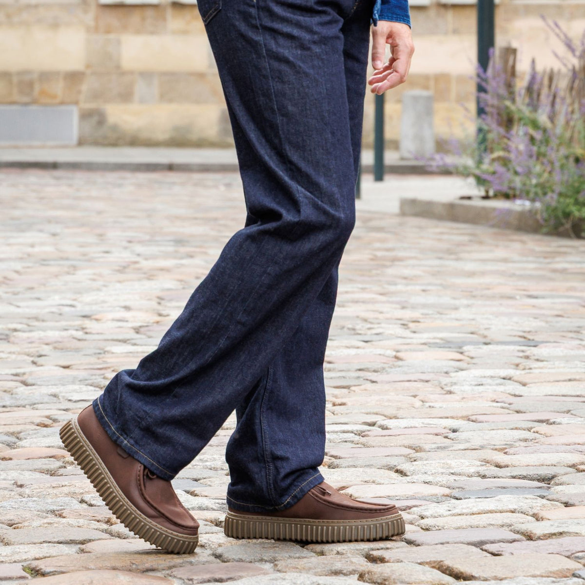Derbies et Richelieus TORHILL HI CLARKS Homme Marron