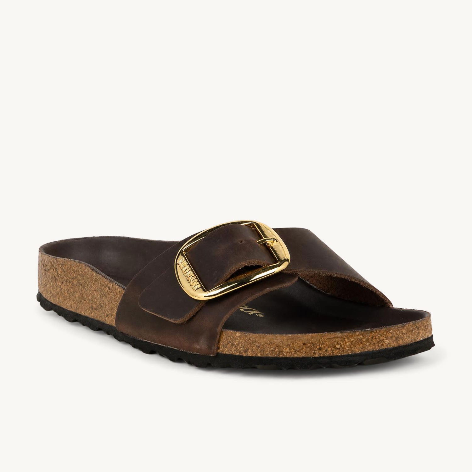 Mules Femme BIRKENSTOCK MADRID BIG BUCKLE HABANA Marron