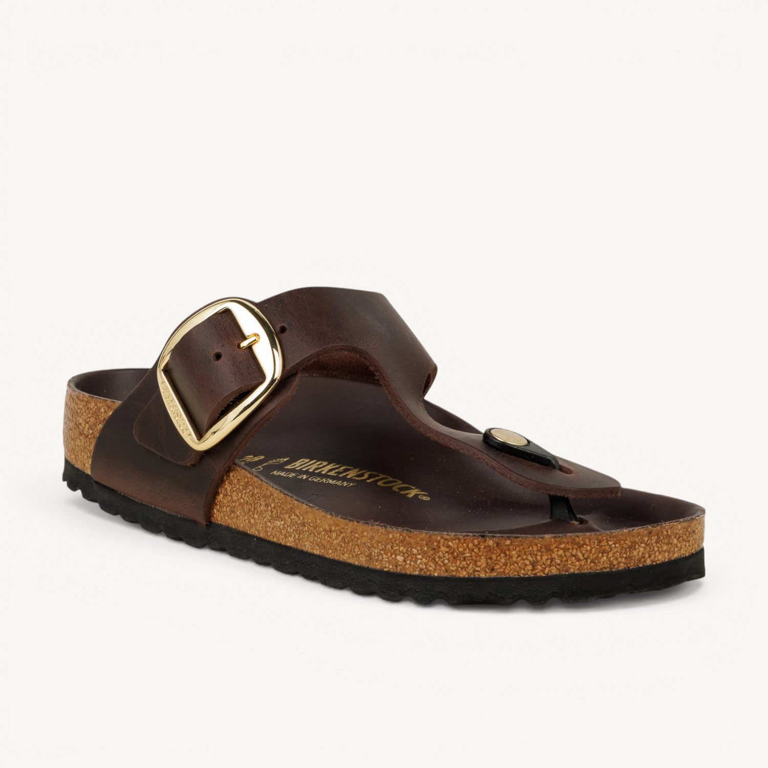 Mules Femme BIRKENSTOCK GISEH BIG BUCKLE Marron