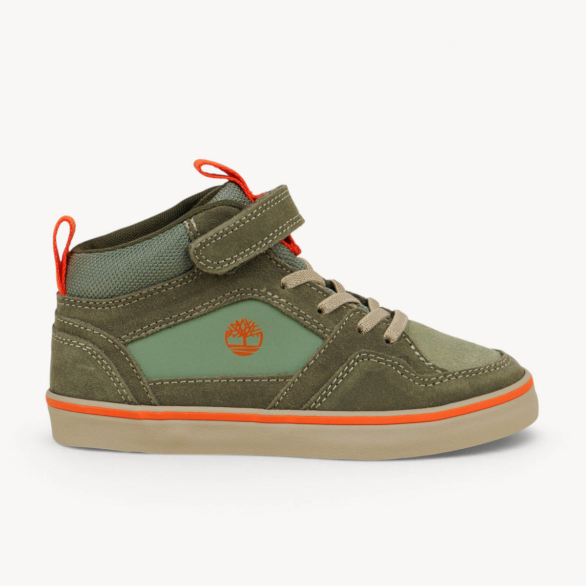Baskets Enfant TIMBERLAND STONE JUMP MID Kaki