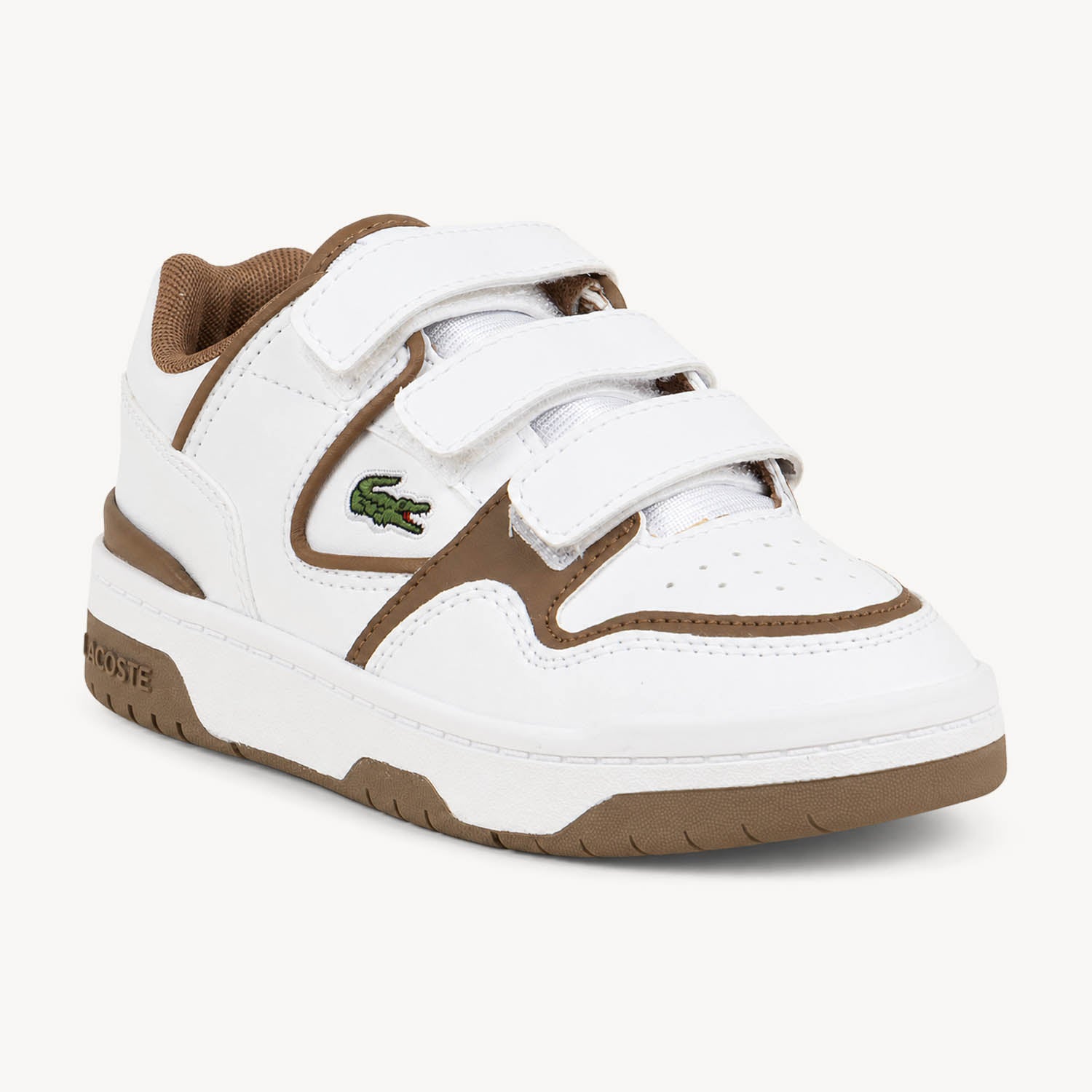 Sneakers Enfant LACOSTE COURT CAGE Blanc