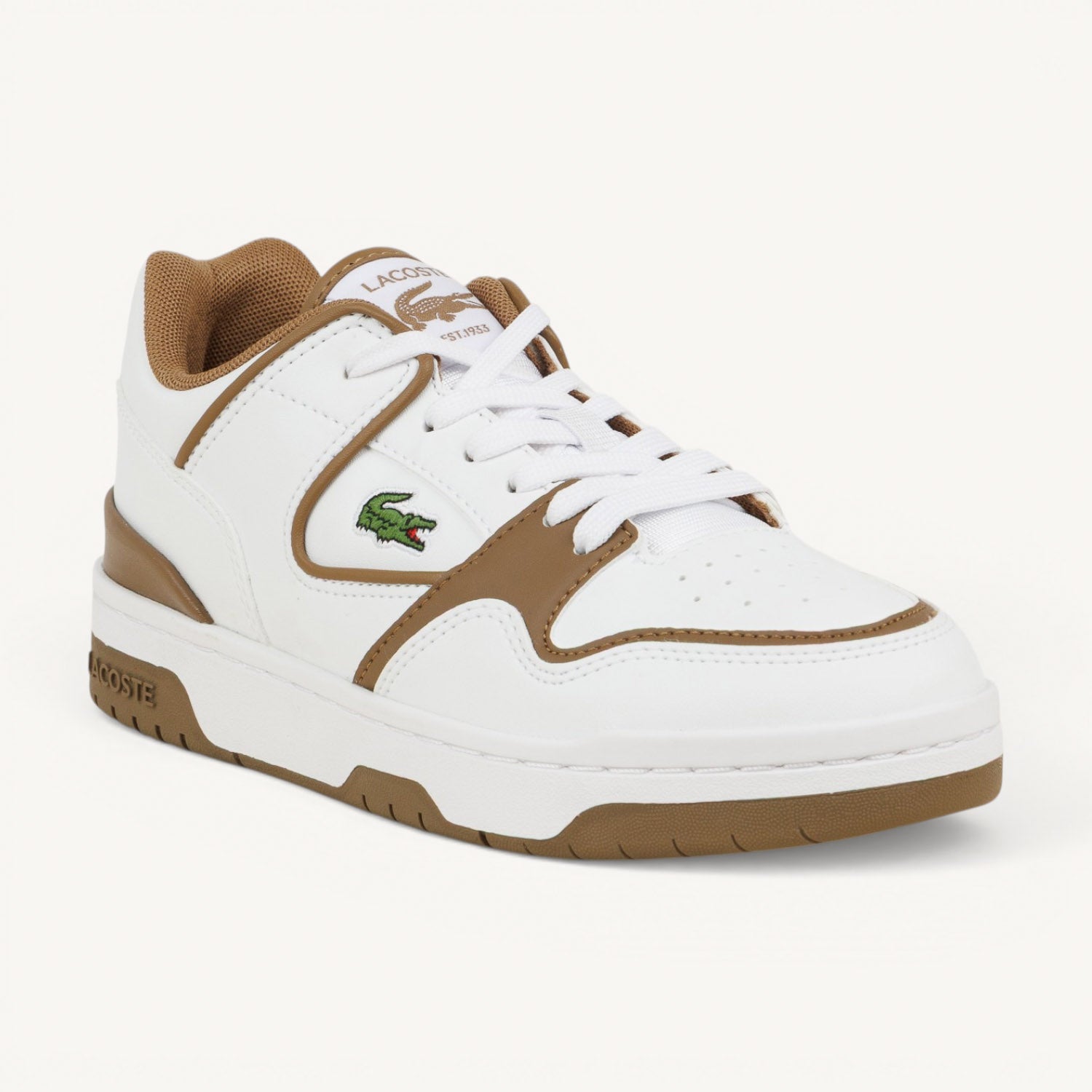 Sneakers Enfant LACOSTE COURT CAGE Blanc