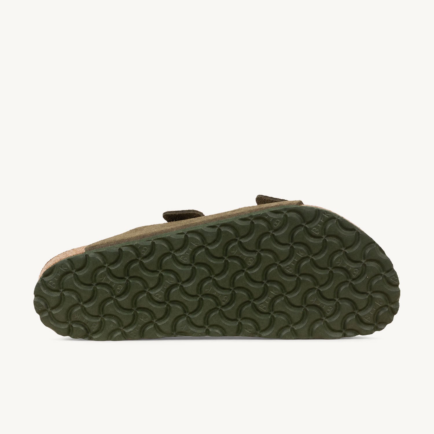 Sandales Homme BIRKENSTOCK ARIZONA SUEDE Kaki