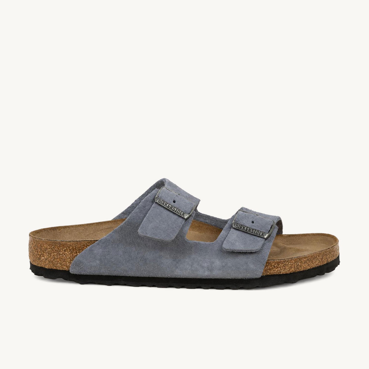Sandales Homme BIRKENSTOCK ARIZONA SUEDE Bleu