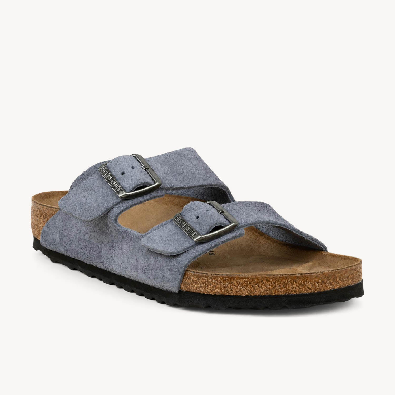 Sandales Homme BIRKENSTOCK ARIZONA SUEDE Bleu