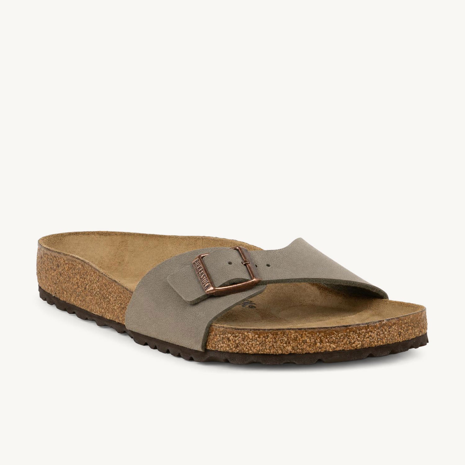 Sandales Homme BIRKENSTOCK BIRKO-FLOR NUBUCK Gris