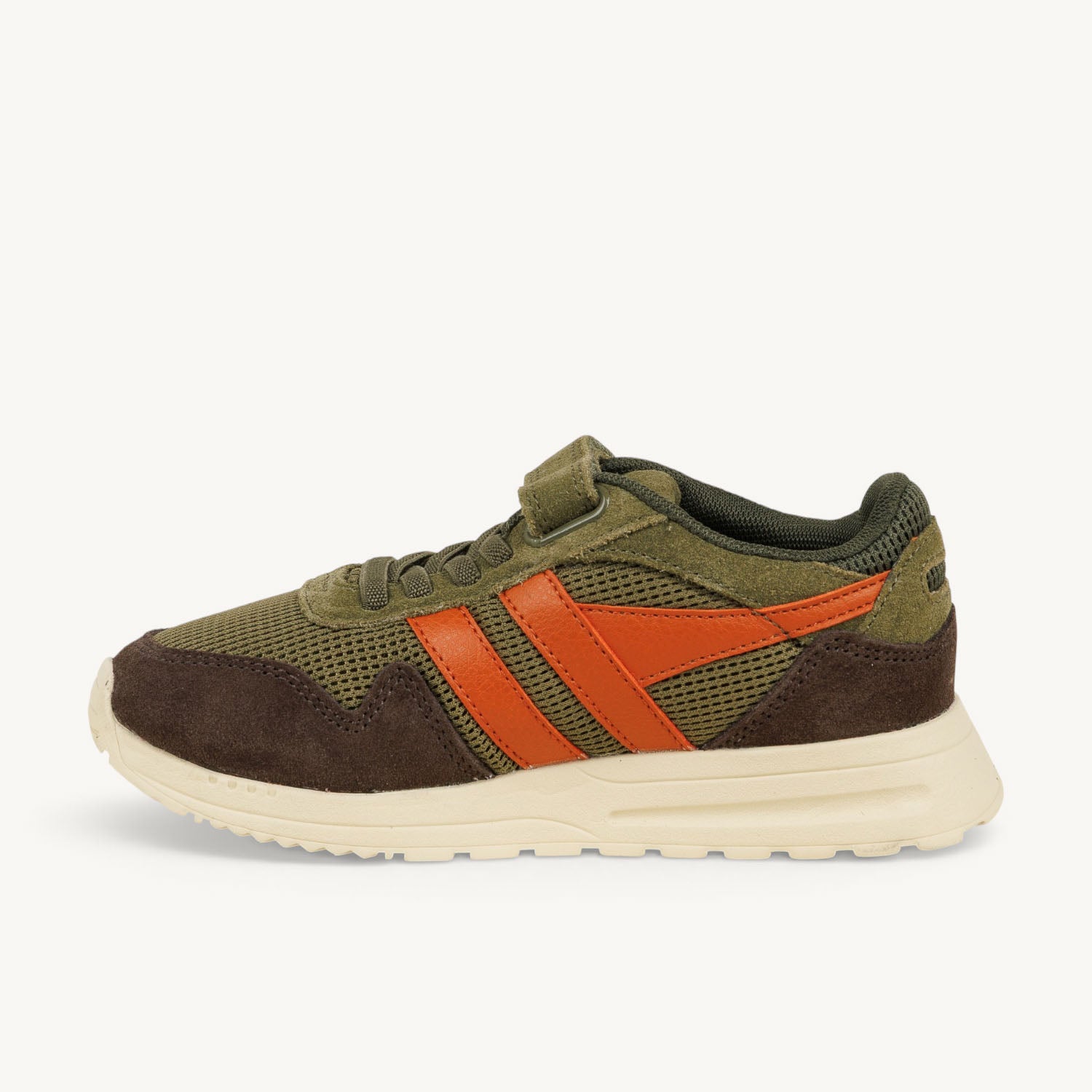 Sneakers Enfant GOLA DELTA STRAP Kaki