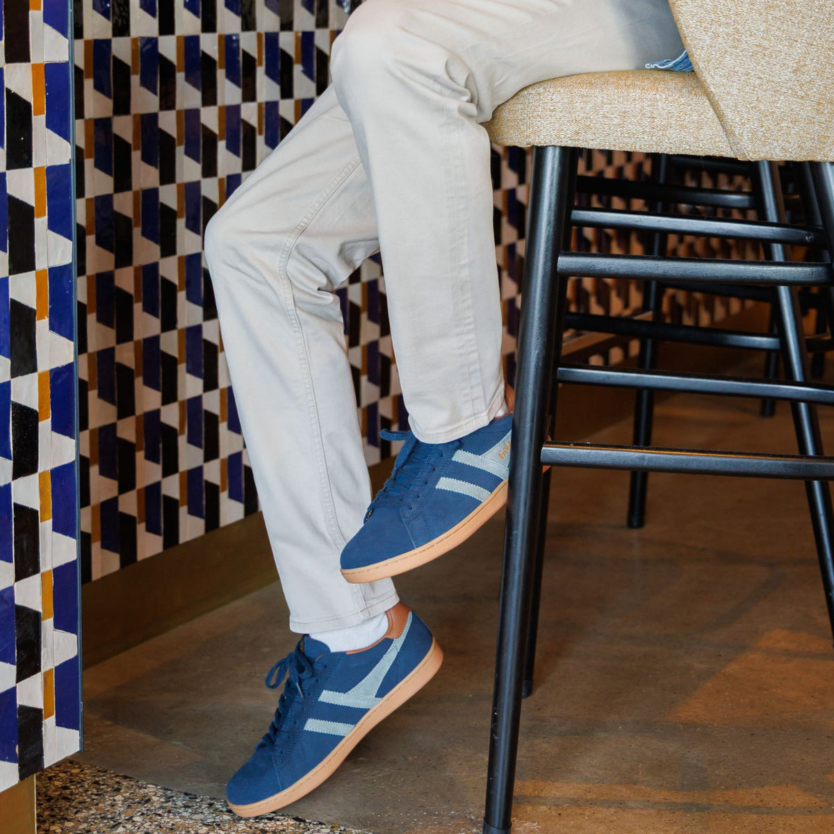 Sneakers EQUIPE GOLA Homme Bleu