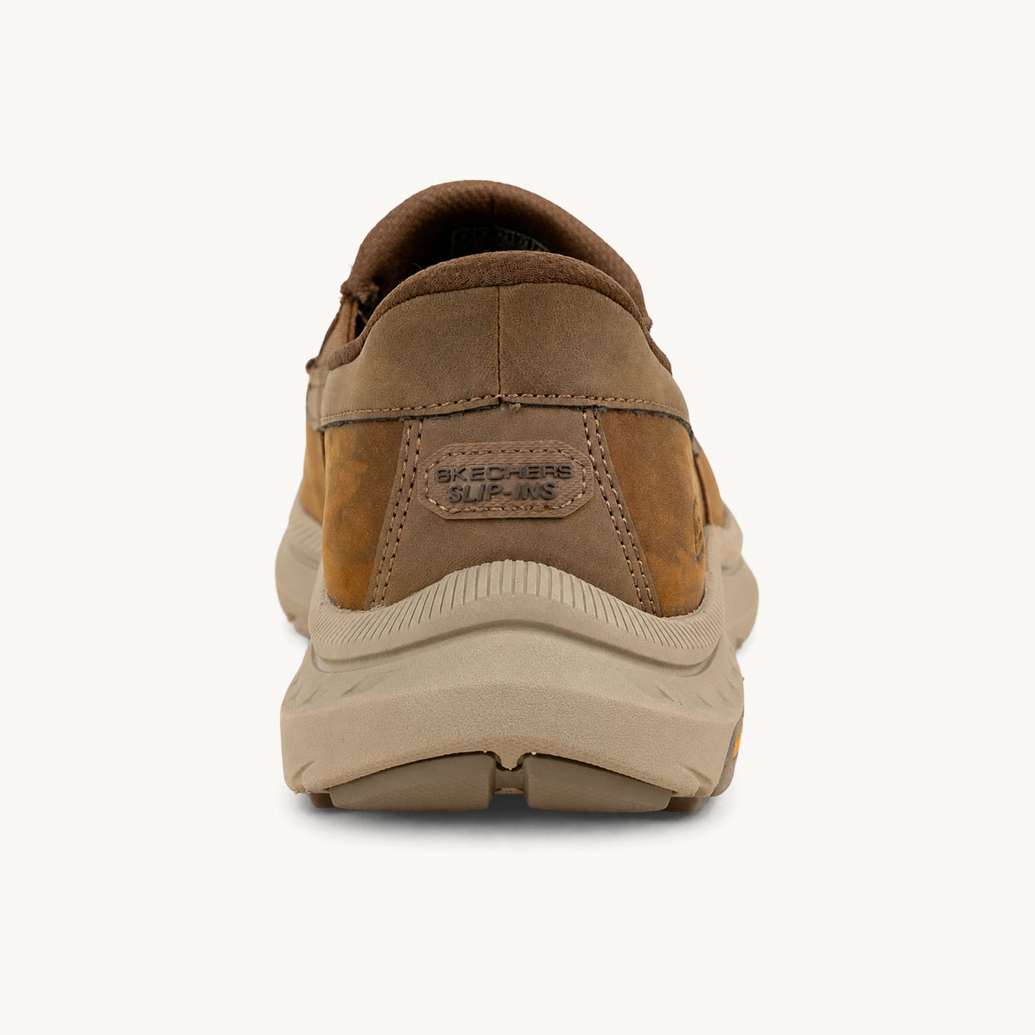 Mocassins Homme SKECHERS POLLARD SLIP INS Marron
