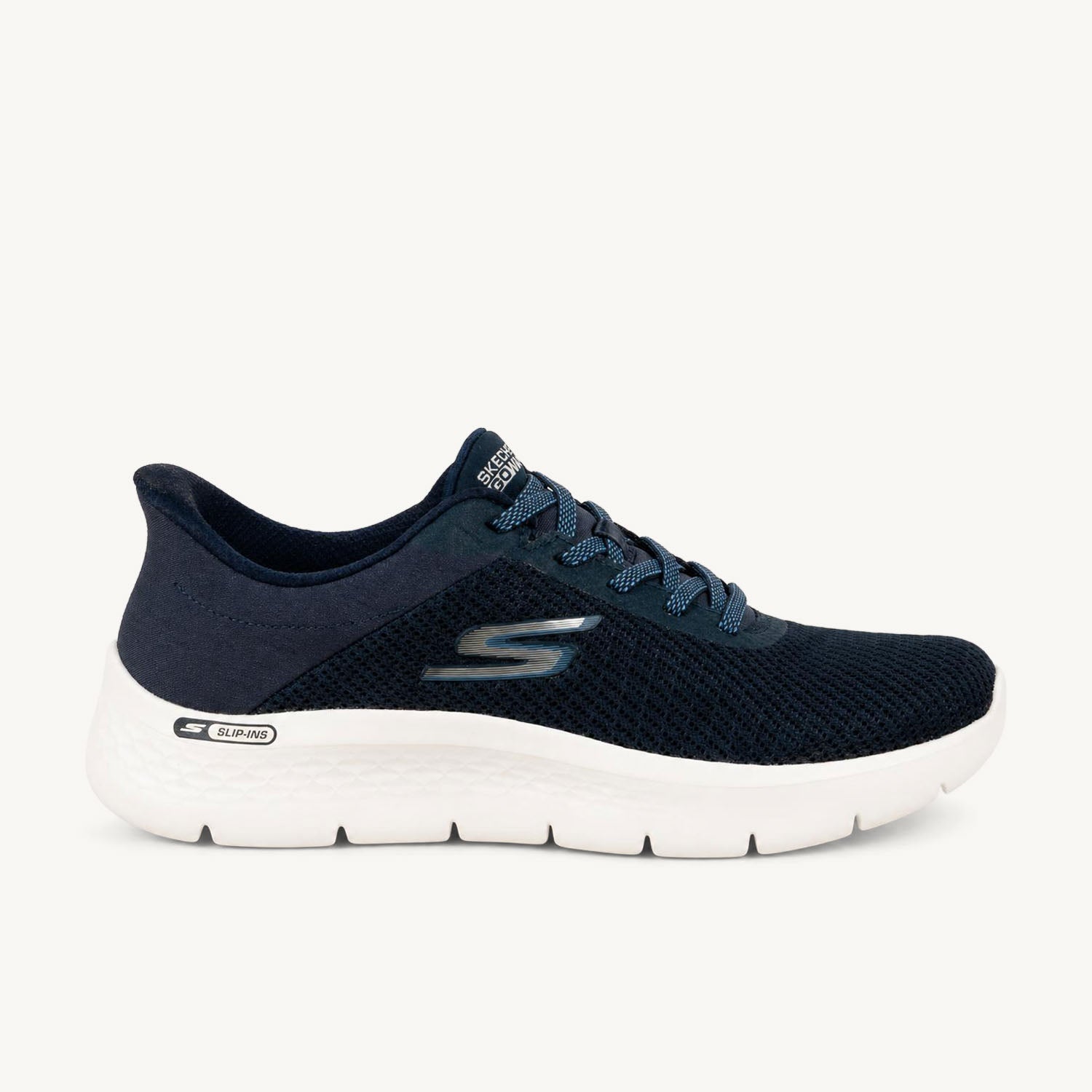 Sneakers Femme SKECHERS GO WALK SLIP INS Bleu