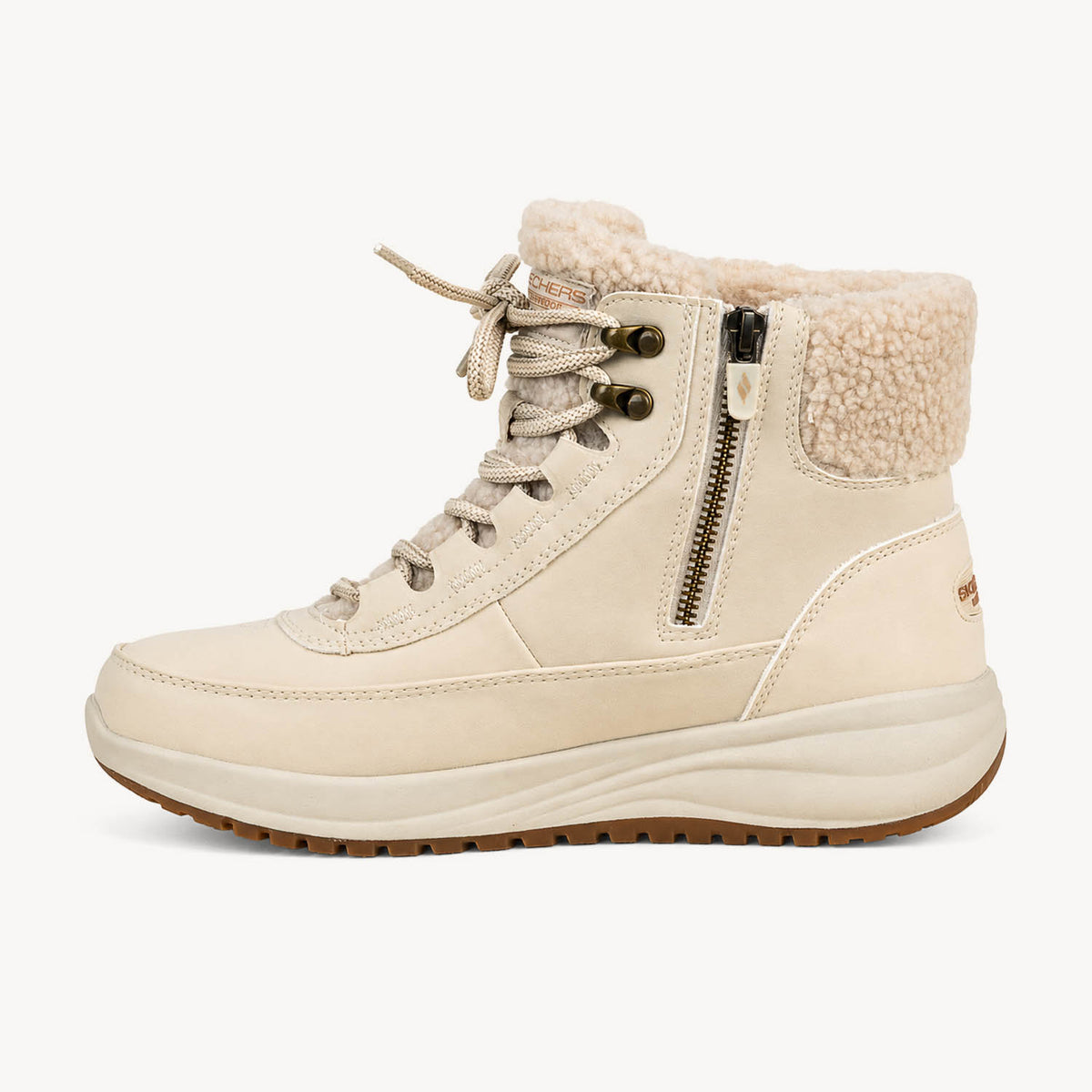 Baskets Femme SKECHERS  Beige