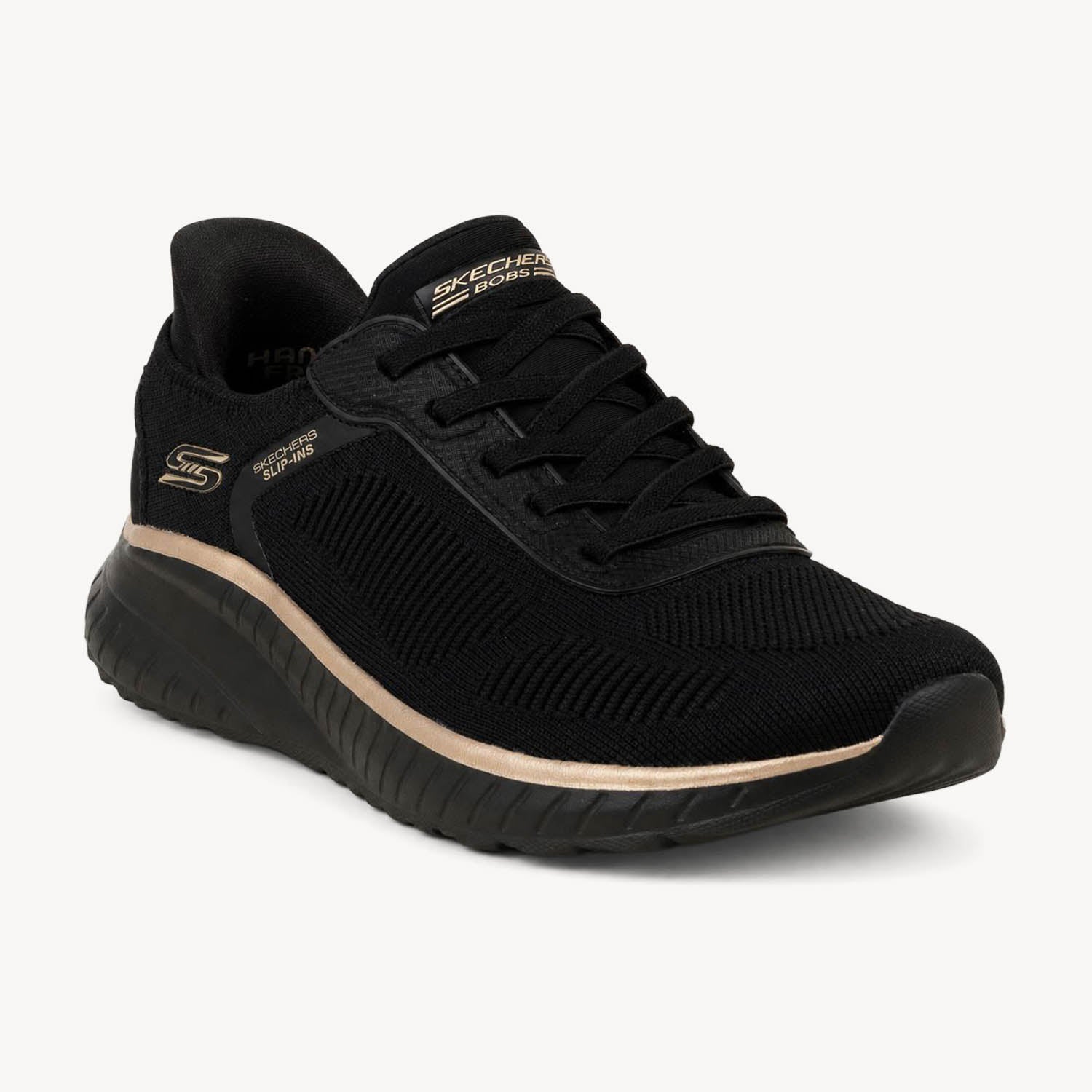 Sneakers  SKECHERS BOBS SQUAD SLIP INS Noir
