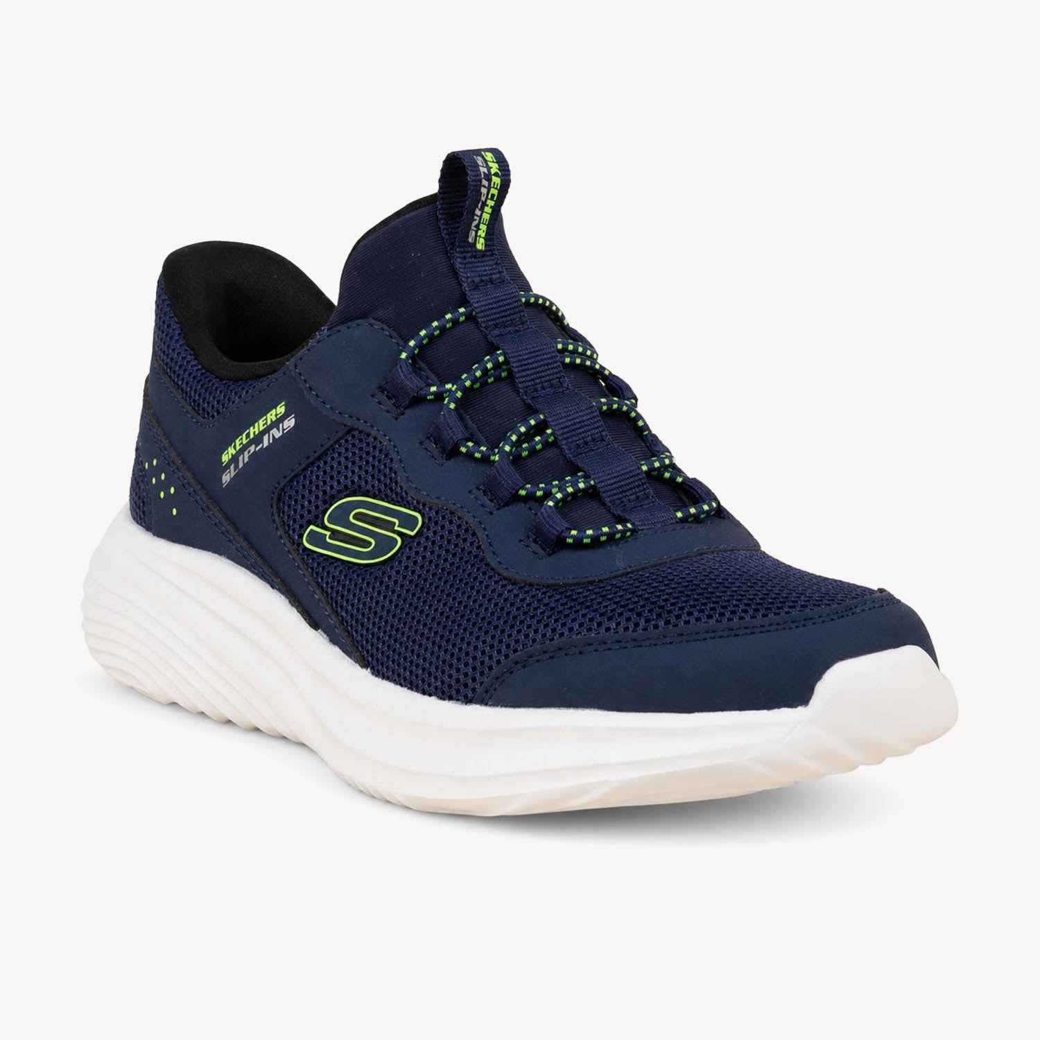 Baskets Enfant SKECHERS BOUNDER PRO SLIP INS Bleu