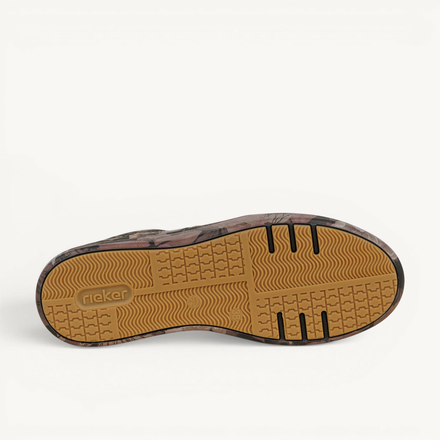 Baskets Femme RIEKER M7711 - RIJOR Marron