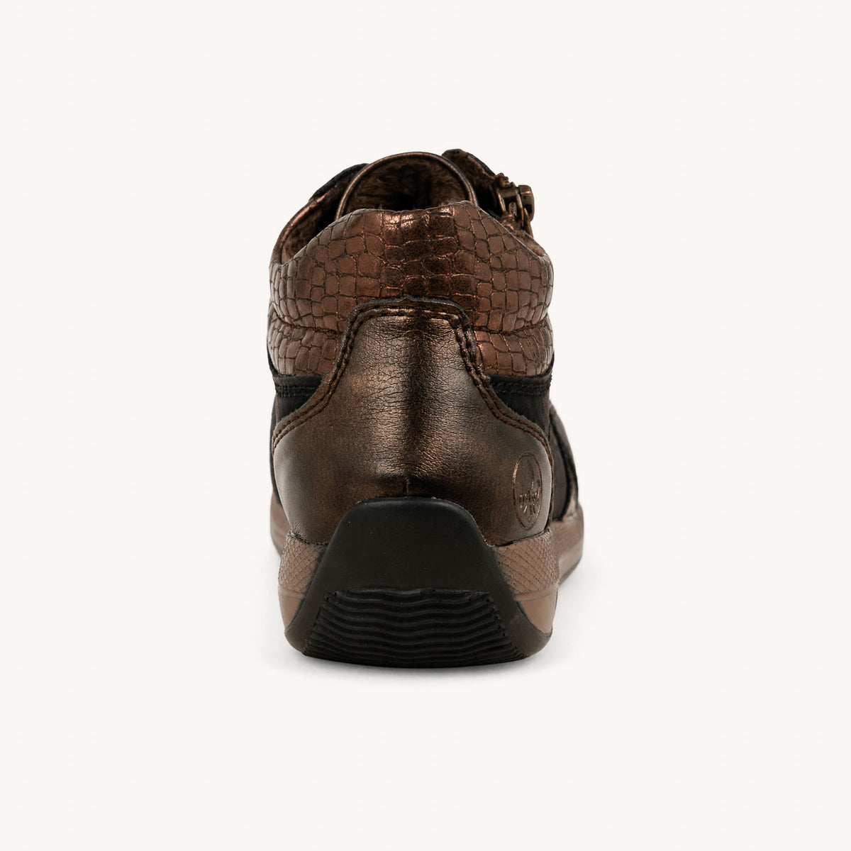 Baskets Femme RIEKER N1107 - RIELTY Marron