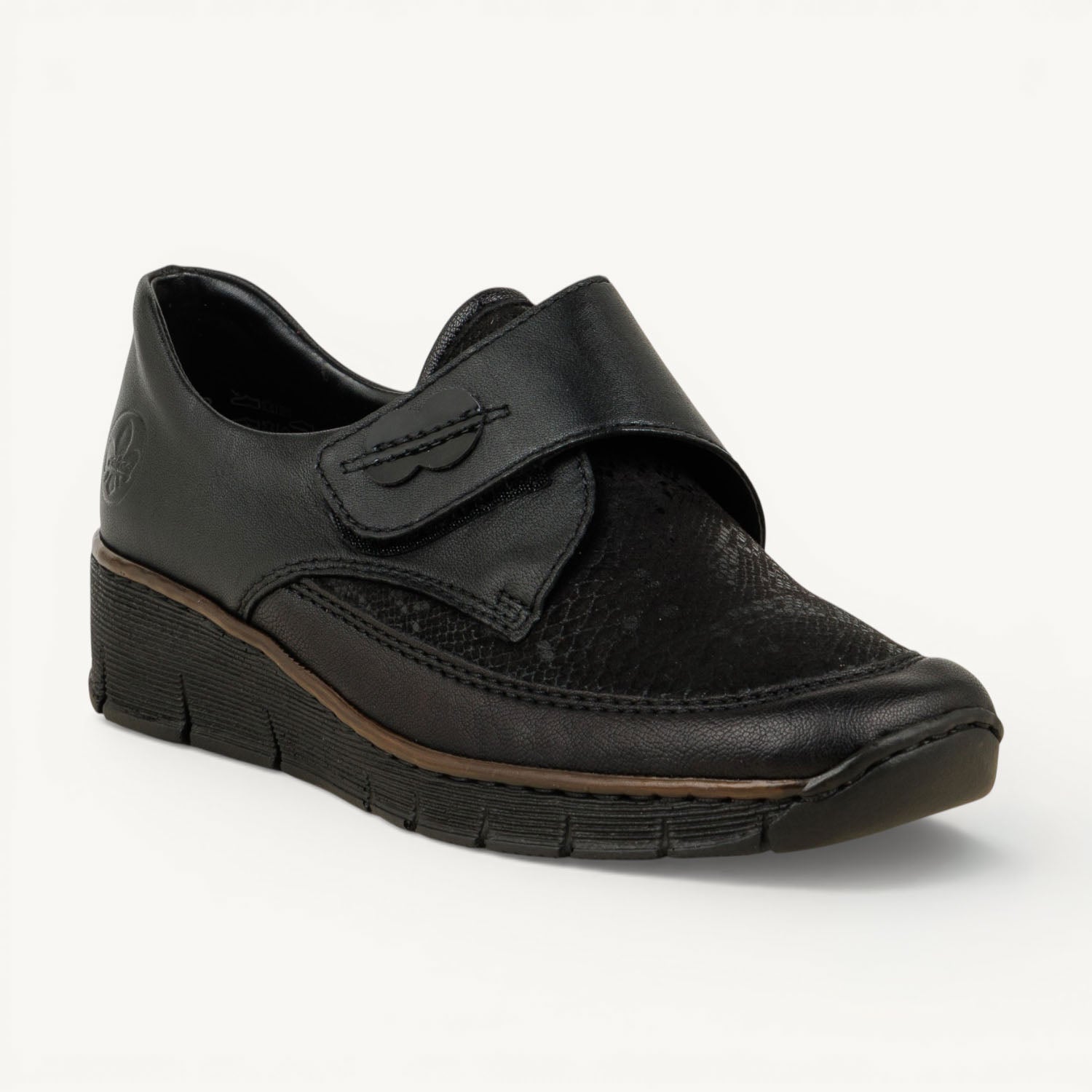 Derbies Femme RIEKER 537C0 - RIZZATO Noir