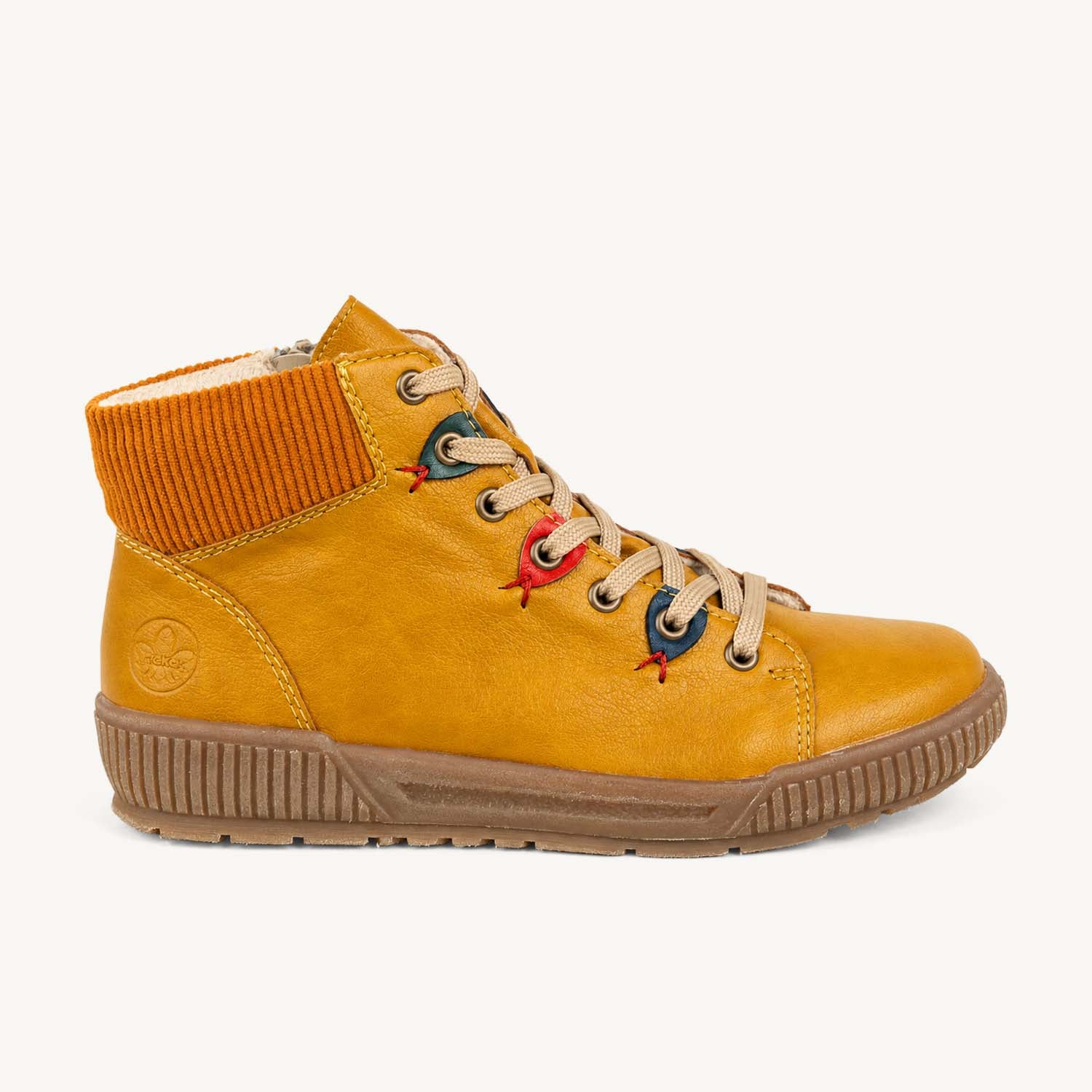 Boots et bottines Femme RIEKER N0711 - RIELATY Jaune