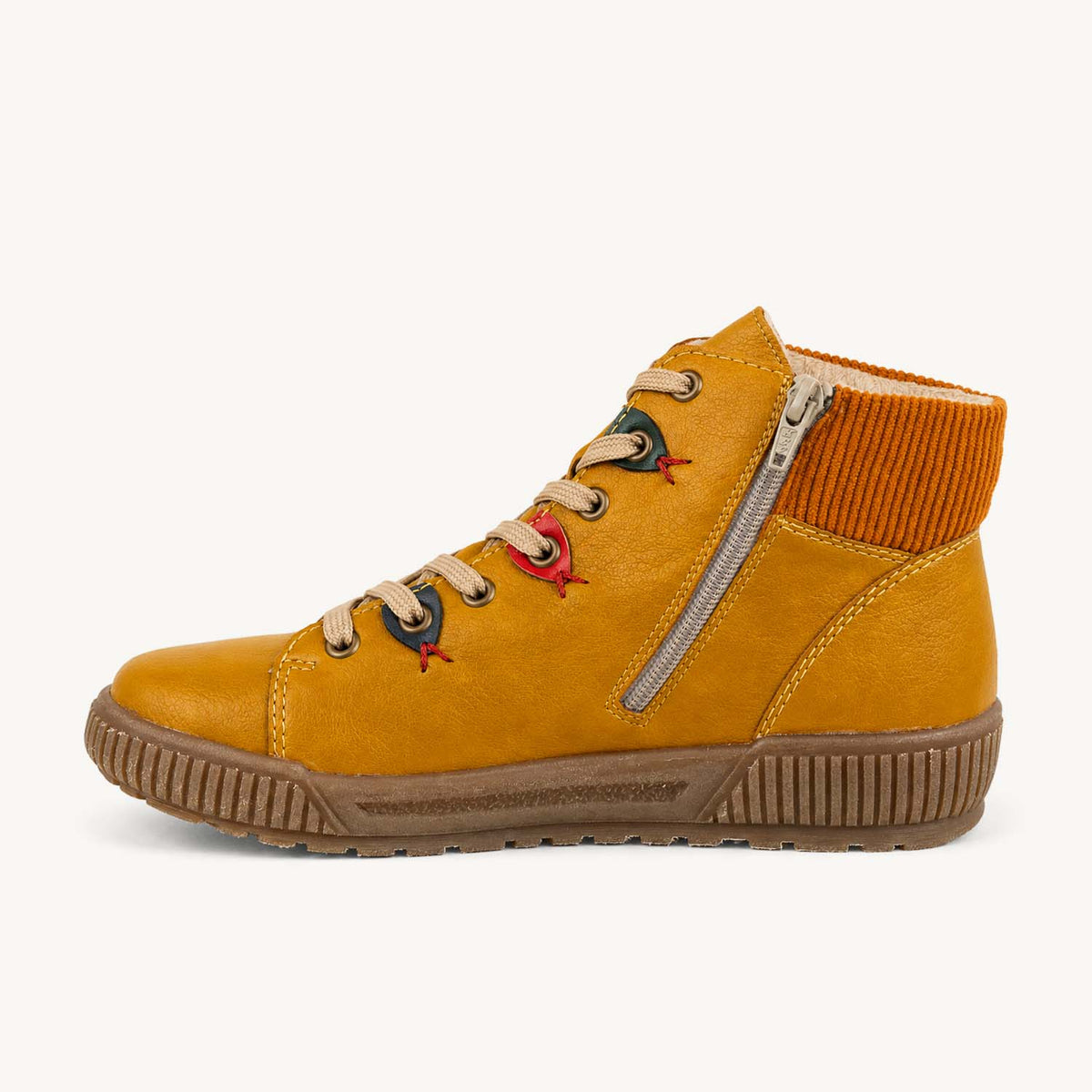 Boots et bottines Femme RIEKER N0711 - RIELATY Jaune