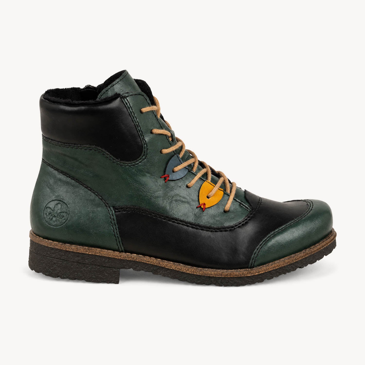 Boots et bottines Femme RIEKER 73510 - RICLY Vert