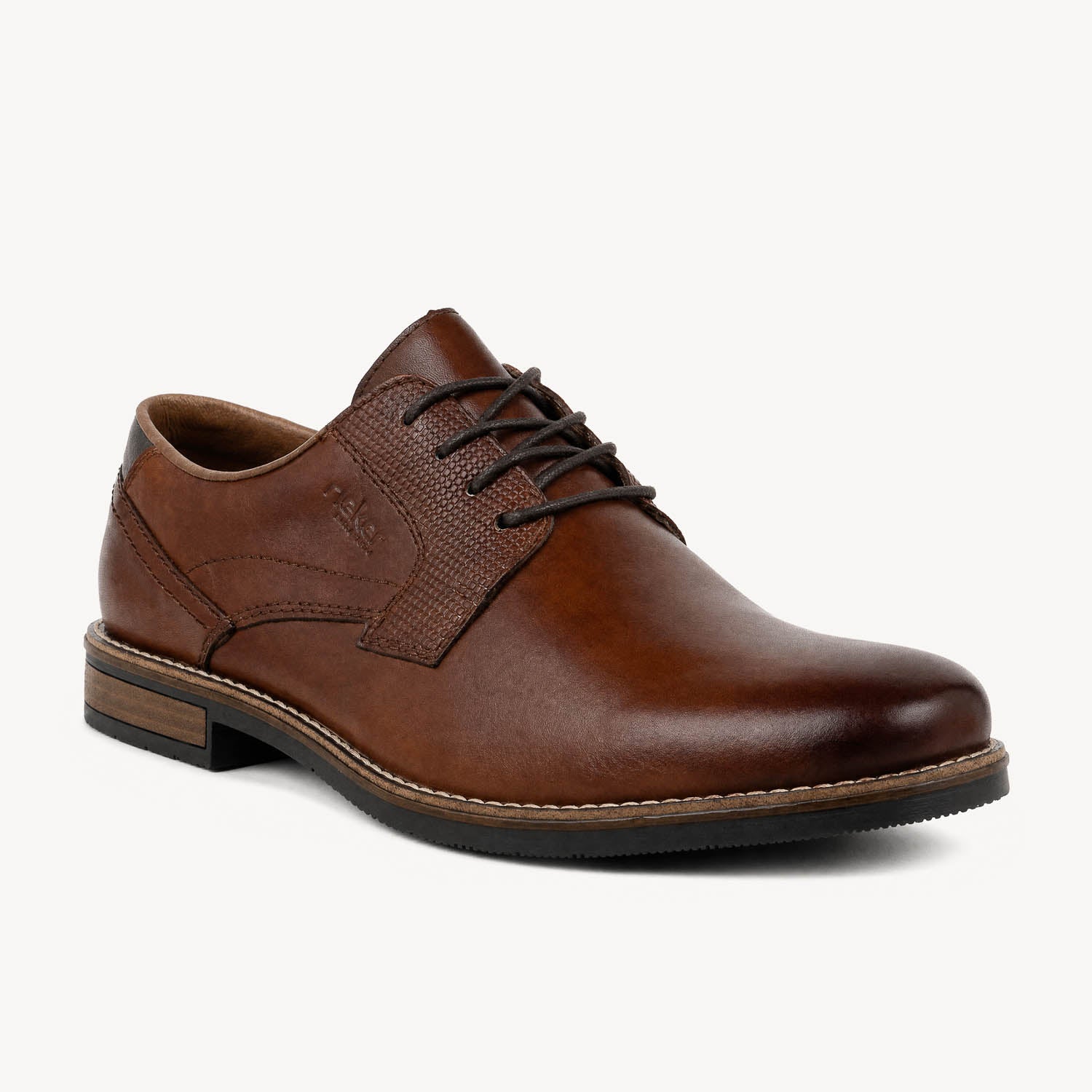 Derbies et Richelieus Homme RIEKER 13523  - RISSE Marron