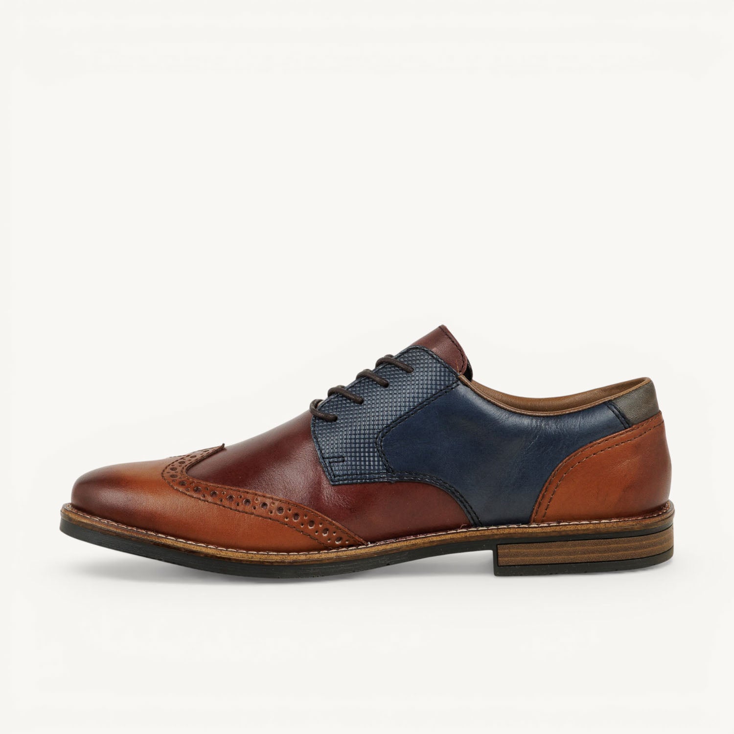Derbies et Richelieus Homme RIEKER 13528 - RIMULTI Marron