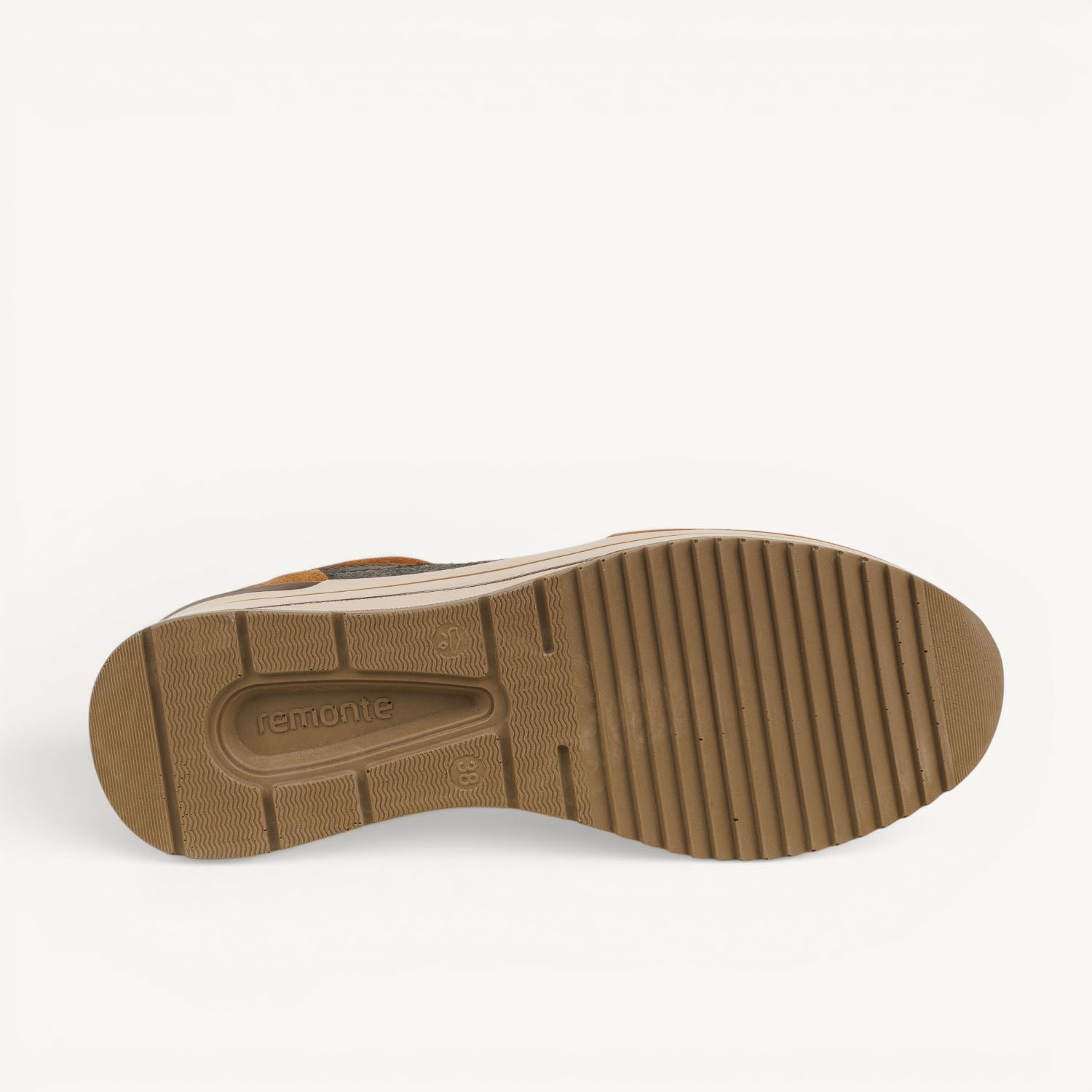 Baskets Femme REMONTE D0T23 - REVERTE Marron