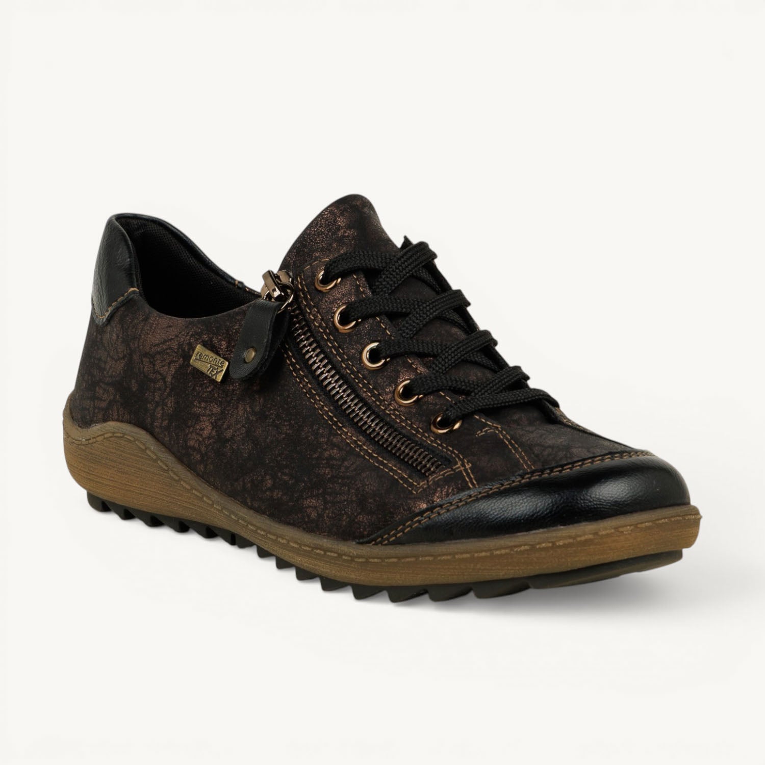 Baskets Femme REMONTE R1402 - RENON Marron
