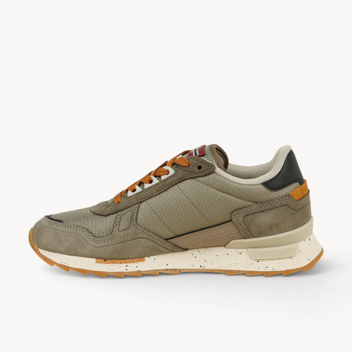 Baskets Homme NAPAPIJRI VALOR SUEDE Kaki