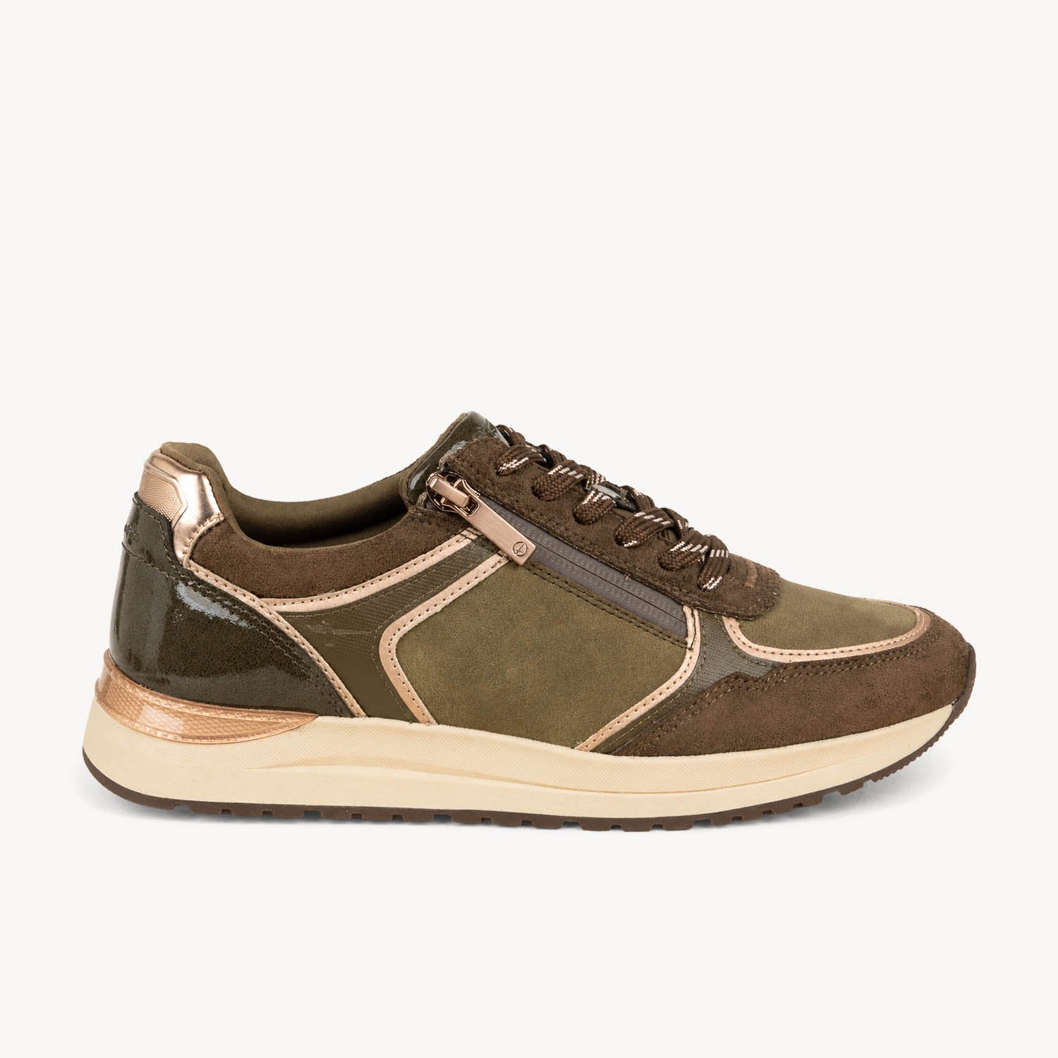Baskets Femme TAMARIS 23734 - TAOLIVE Kaki