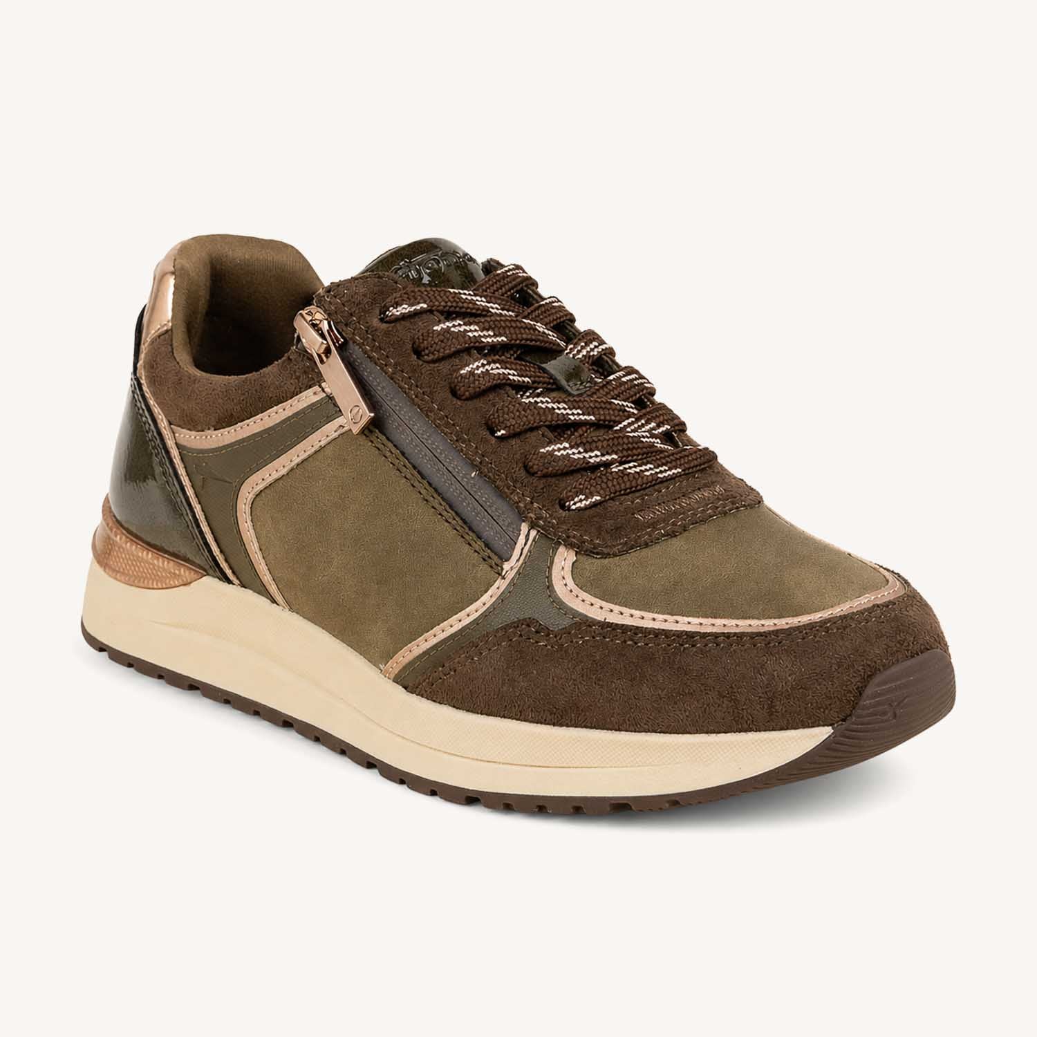 Baskets Femme TAMARIS 23734 - TAOLIVE Kaki